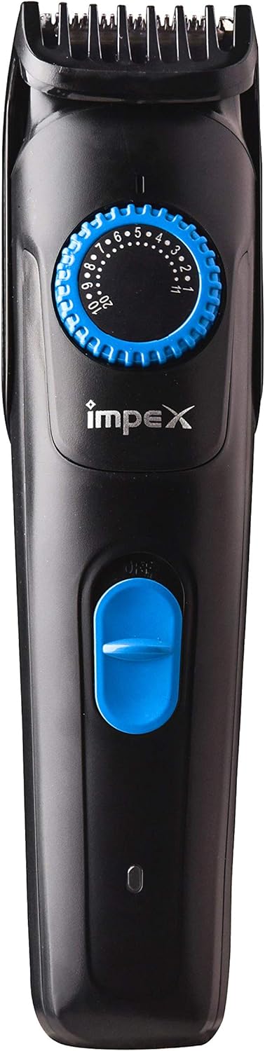 Impex Tidy-220 800Mah 3W Cordless Rechargeable Hair Trimmer Shaver For Men 50 Mins Backup 2 Years Warranty, Black