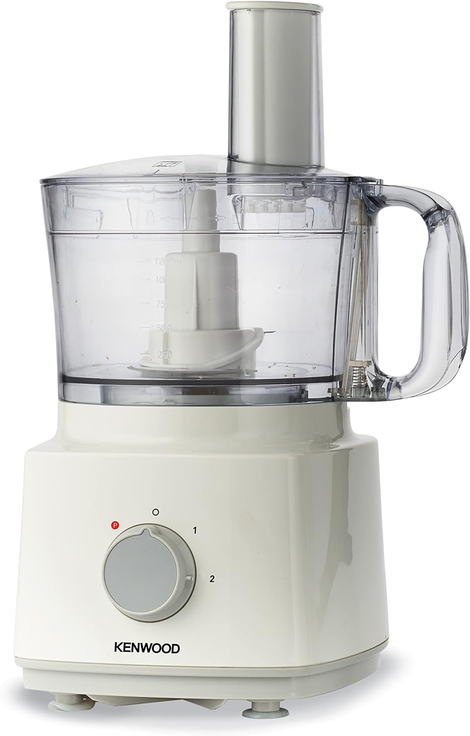 Kenwood Food Processor 750W Multi-Functional With 3 Interchangeable Disks, Blender, Whisk, Dough Maker Fdp03 White