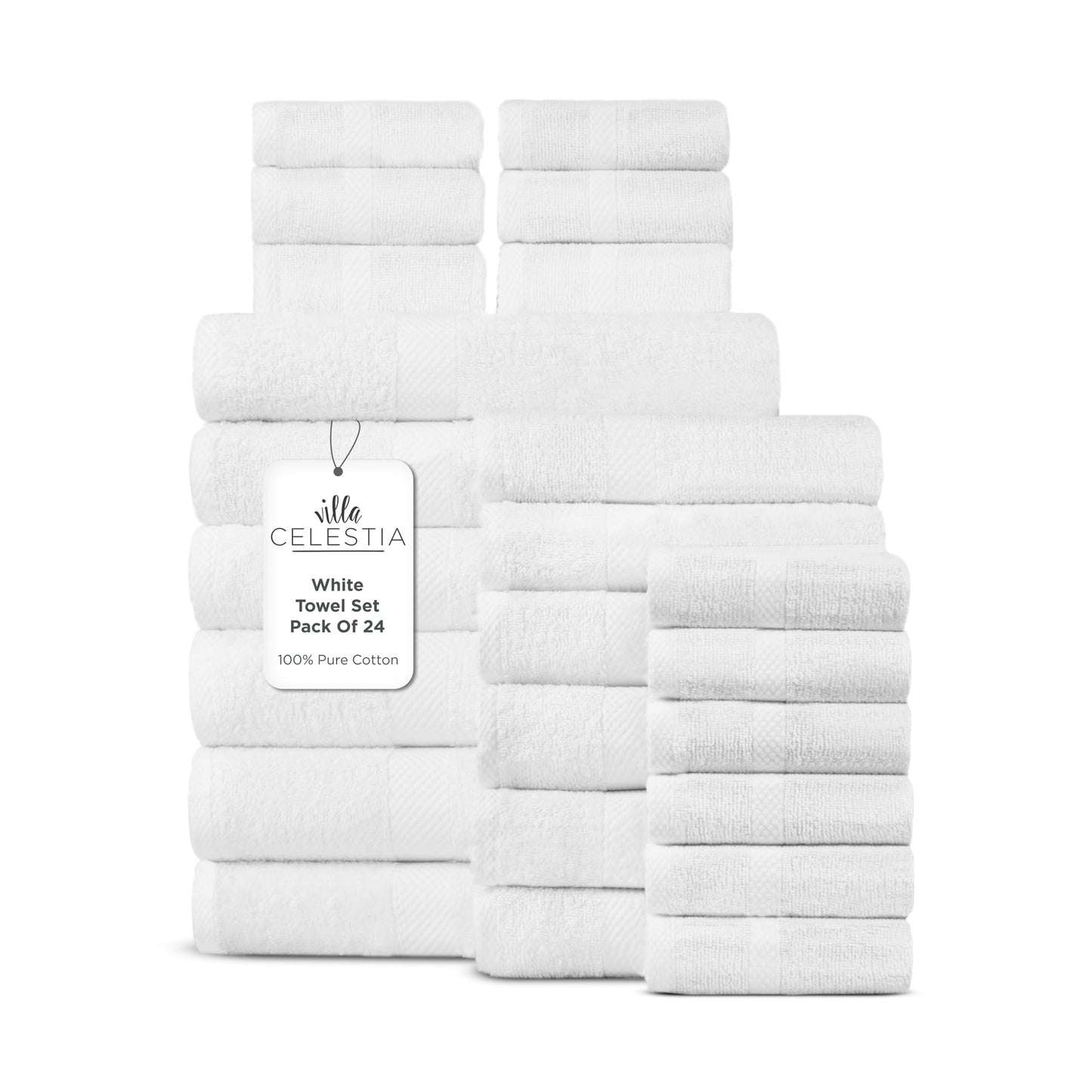 600 GSM 100% Cotton Bath Towels, Grey, Set of 4, Highly Absorbent, Plush, Soft, Quick Dry, 4 Pieces Combed Cotton Luxury Towels for Hotels, Spa, Salon, Bathroom, Dorm, Pack of 4