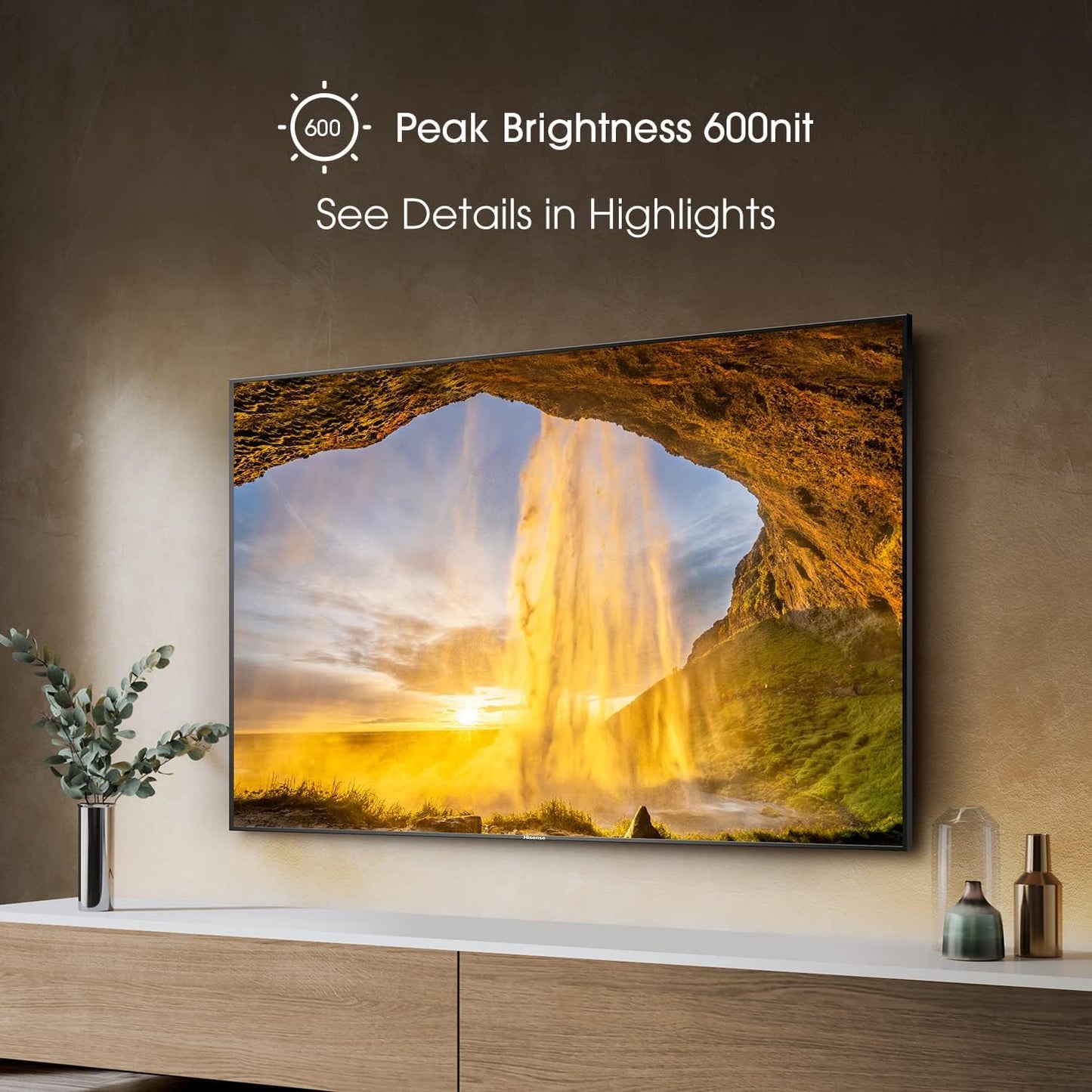 HISENSE U6H (65 Inch) 4K HDR10+ and Quantum Dot ULED Smart TV with YouTube, Netflix, Prime Video VIDAA TV and VIDAA Voice (2022 NEW)
