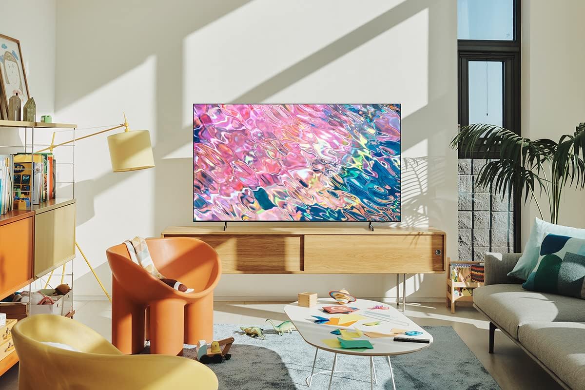 Samsung 85 Inch TV QLED 4K Quantum HDR LED Calibration - QA85Q60BAUXZN (2022 Model)