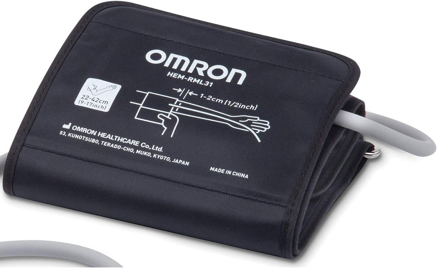 Omron Wide Range D-Ring Cuff 9″ to 17″