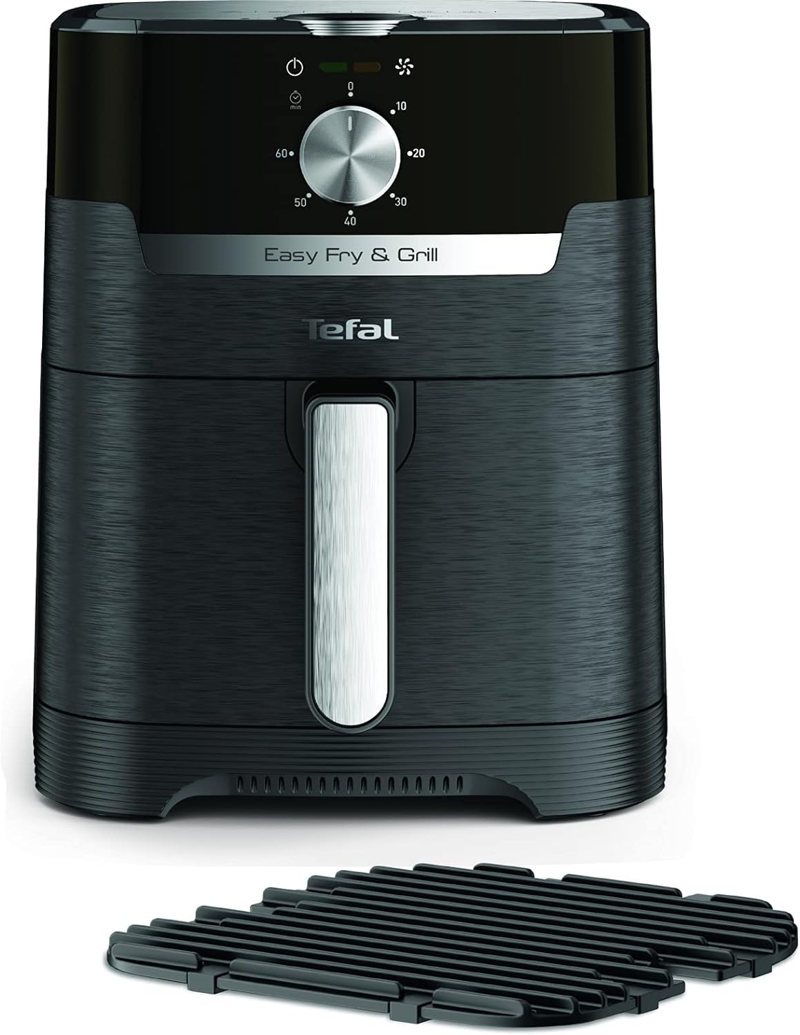 TEFAL Air Fryer | Easy Fry & Grill Digital 2-in-1 |4.2 L Capacity | 1550 W | Healthy Cooking | Air Fry + Grill | 8 Automatic Programs |Adjustable Temperature | Timer | 2 Years Warranty | EY505D27