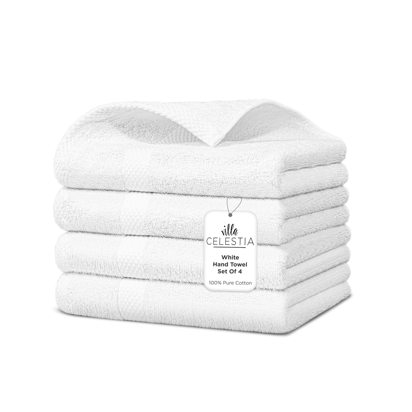 600 GSM 100% Cotton Bath Towels, Grey, Set of 4, Highly Absorbent, Plush, Soft, Quick Dry, 4 Pieces Combed Cotton Luxury Towels for Hotels, Spa, Salon, Bathroom, Dorm, Pack of 4