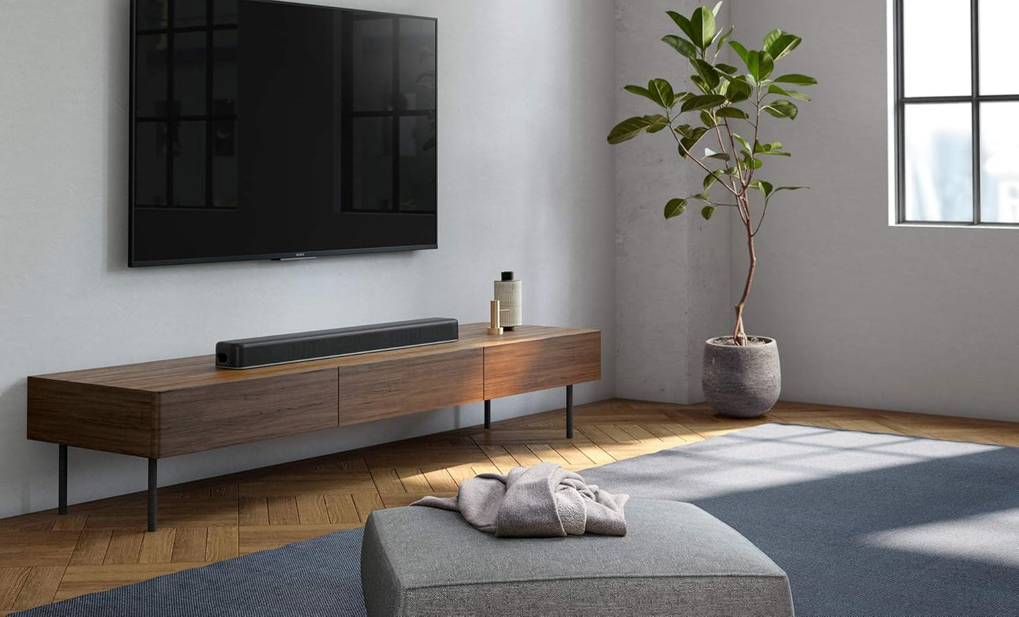 Sony HT-X8500 Single 2.1Ch Soundbar with Dolby Atmos and Built-in subwoofers - Black
