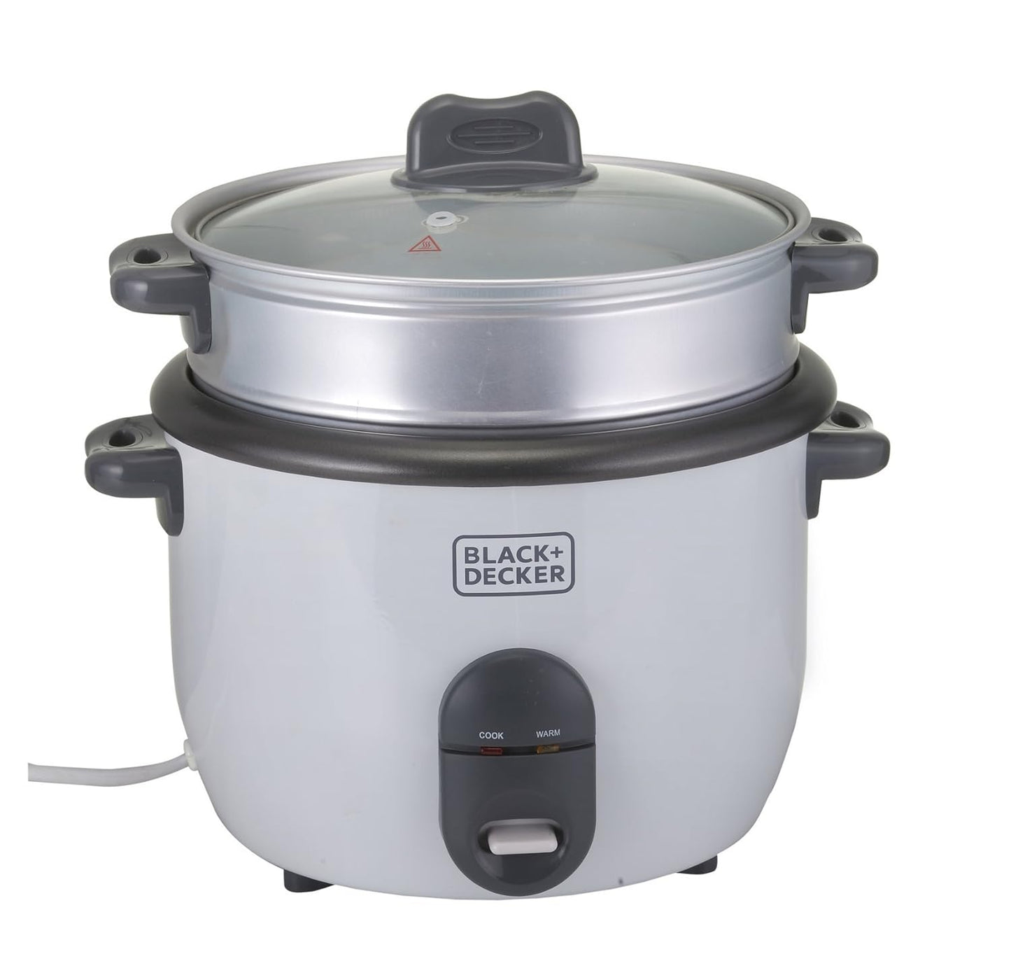 Black & Decker RC1860-B5 1.8-Litre Rice Cooker (White)