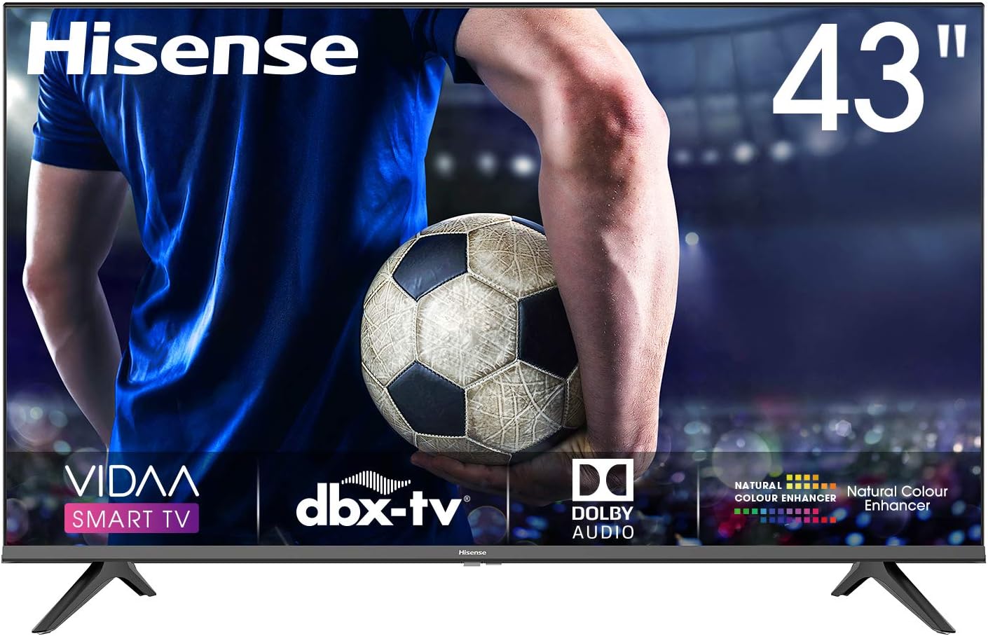 Hisense 43 Inch TV FHD Smart TV With Netflix Youtube Prime Video Dolyby Audio & Bezelless Design Model - 43S4 (2022-23)