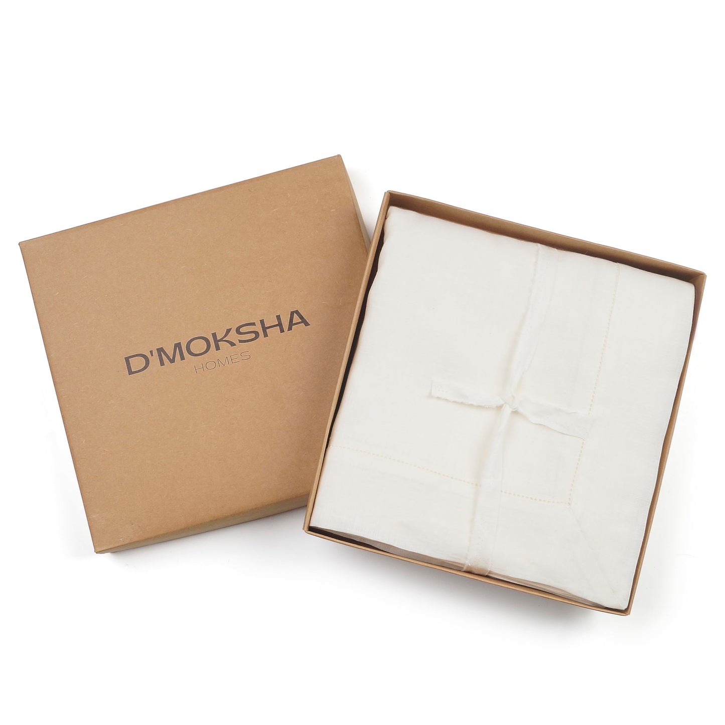 D'Moksha Homes European Flax Linen Curtain Black - 52 x 63 Inch Light Filtering Rod Pocket Curtain 63 Inch 1 Panel - 100% Pure Linen Window Treatment for Living Room, Bedroom