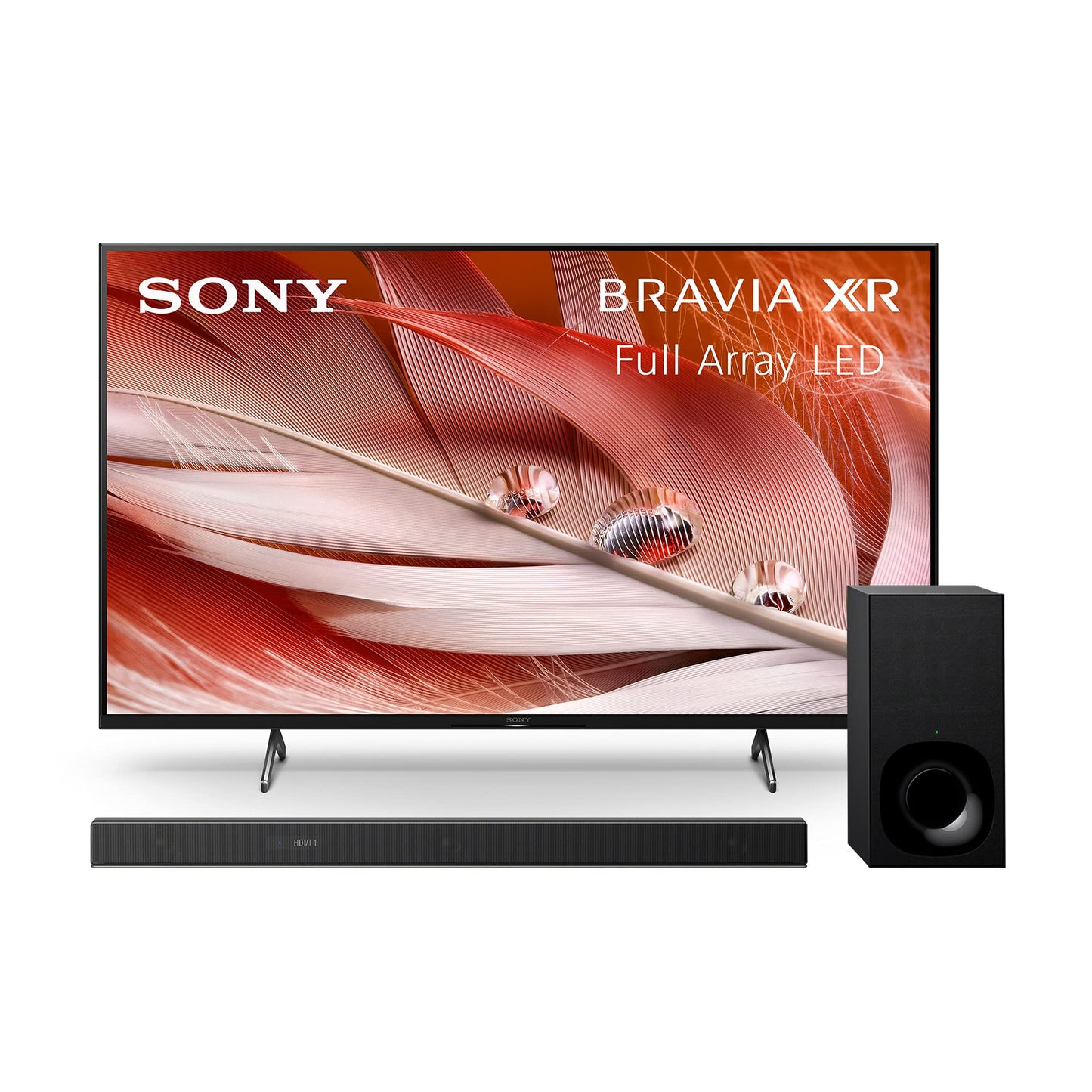 Sony X90J 55 Inch TV: BRAVIA XR Full Array LED 4K Ultra HD Smart Google TV with Dolby Vision HDR XR55X90J- 2021 Model & HT-G700: 3.1CH Dolby Atmos/DTS:X Soundbar