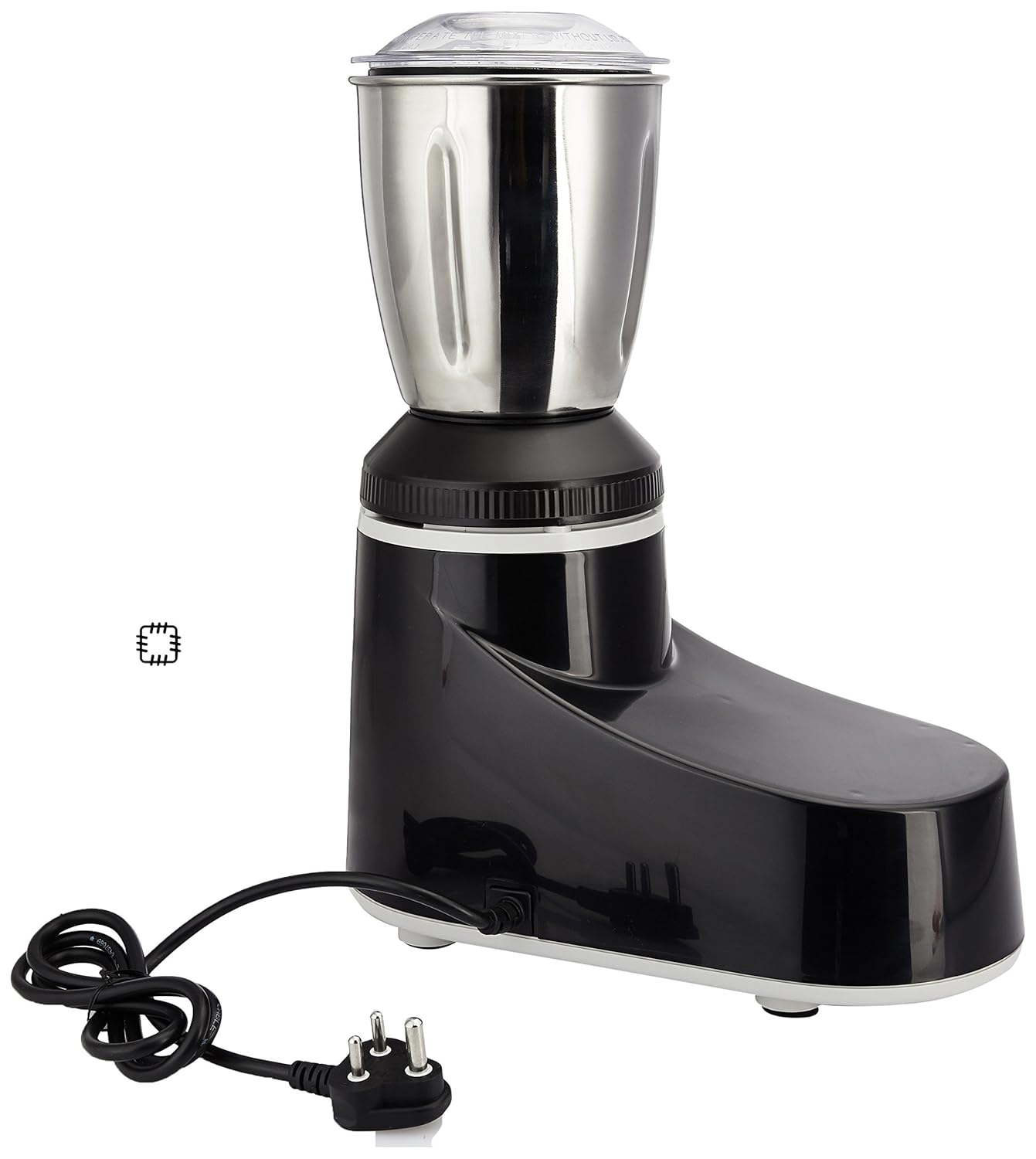 Panasonic MX-AC400 550-Watt Super Mixer Grinder with 4 Jars (Black)