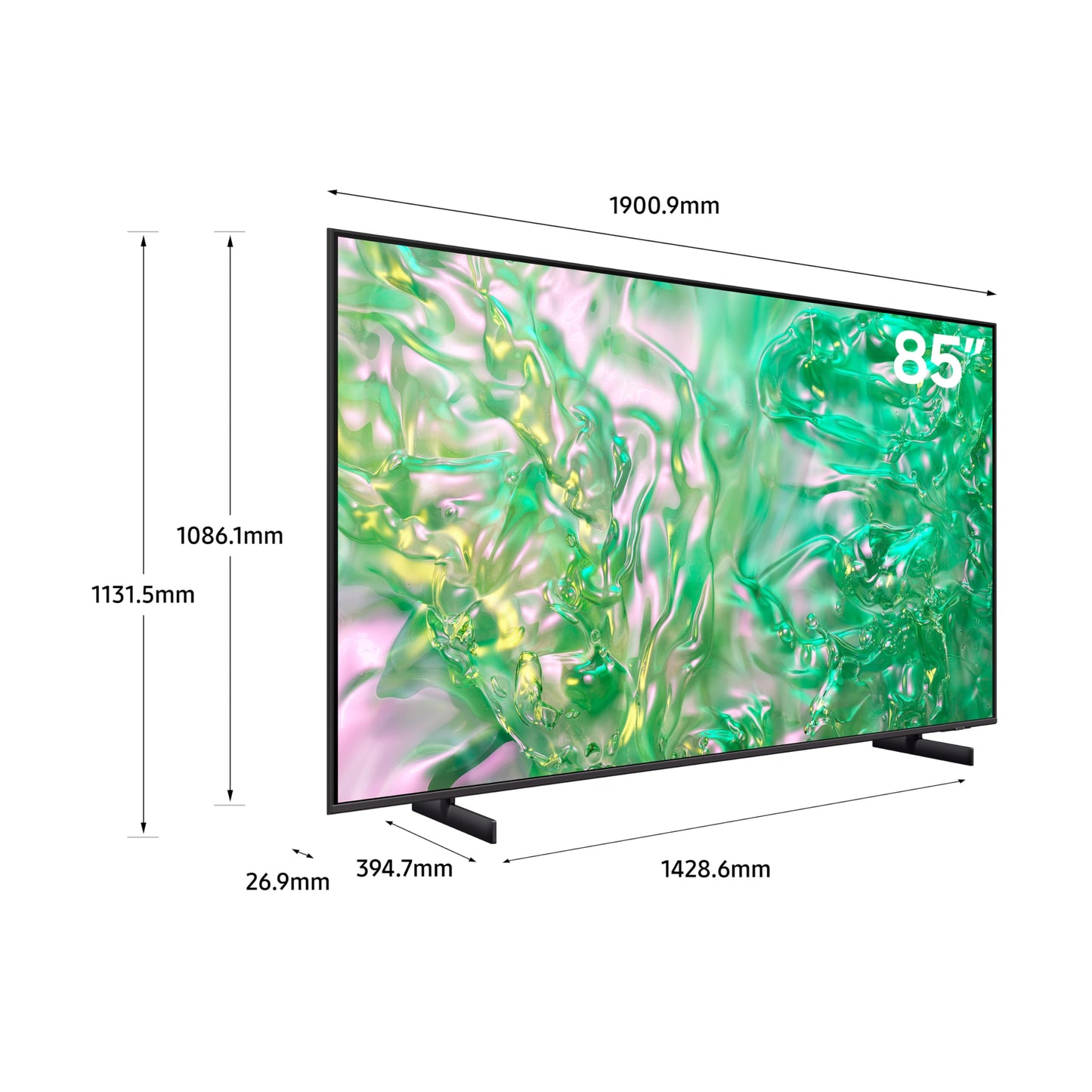 Samsung 55 Inch TV Neo QLED Neural Quantum Processor 4K - QA55QN85CAUXZN (2023 Model)