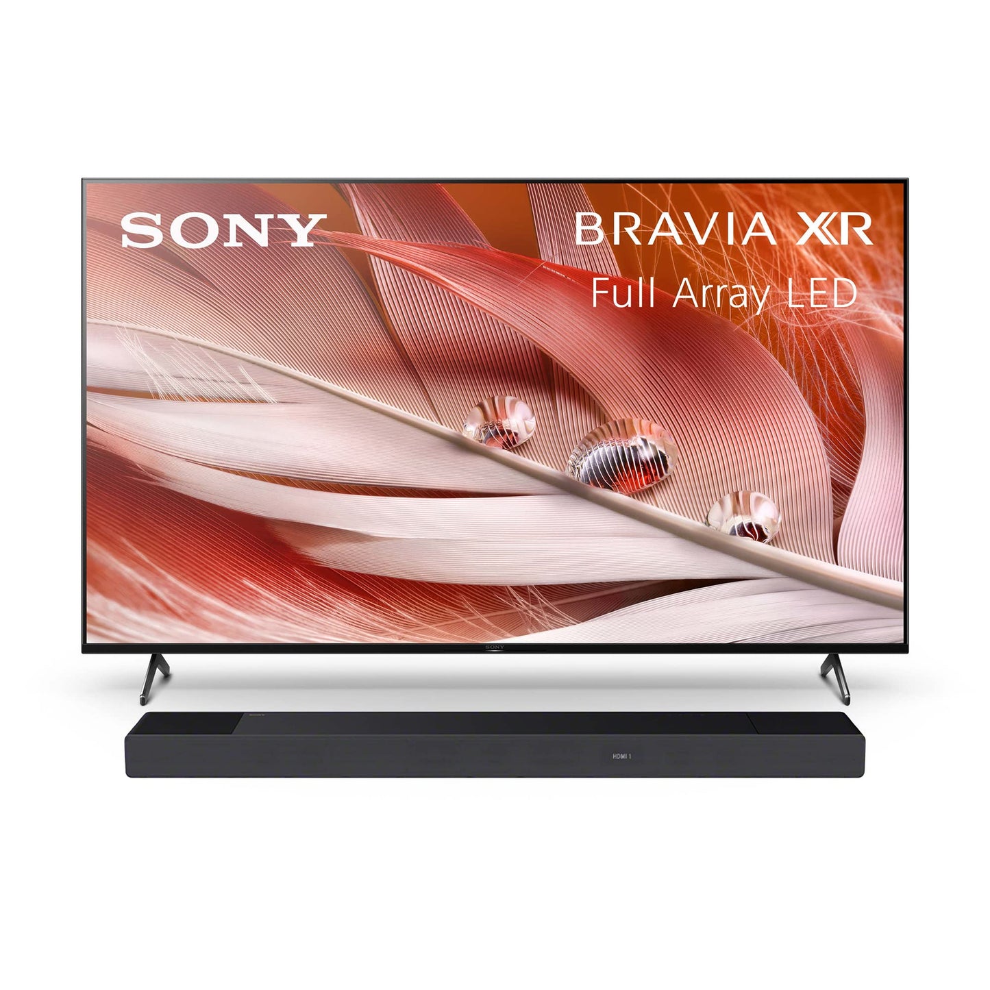 Sony X90J 55 Inch TV: BRAVIA XR Full Array LED 4K Ultra HD Smart Google TV with Dolby Vision HDR XR55X90J- 2021 Model & HT-G700: 3.1CH Dolby Atmos/DTS:X Soundbar