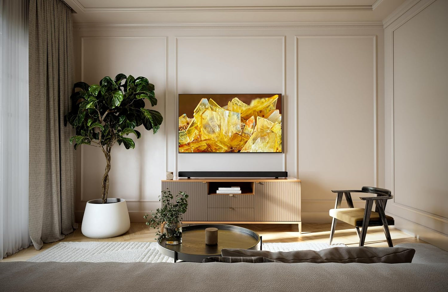 Sony 75 Inch 4K Ultra HD TV X90L Series: BRAVIA XR Full Array LED Smart Google TV with Dolby Vision HDR and Exclusive Features for The Playstation® 5 XR75X90L- Latest Model,Black