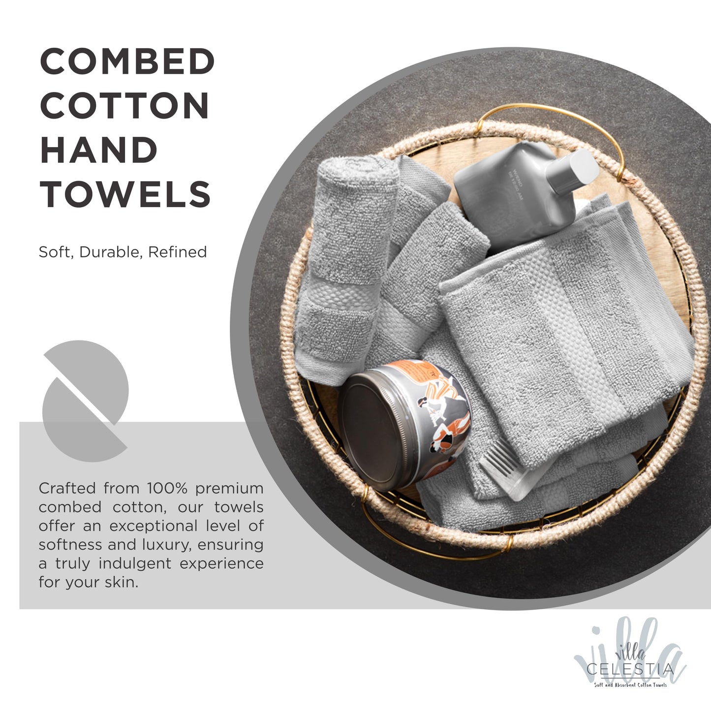 600 GSM 100% Cotton Bath Towels, Grey, Set of 4, Highly Absorbent, Plush, Soft, Quick Dry, 4 Pieces Combed Cotton Luxury Towels for Hotels, Spa, Salon, Bathroom, Dorm, Pack of 4