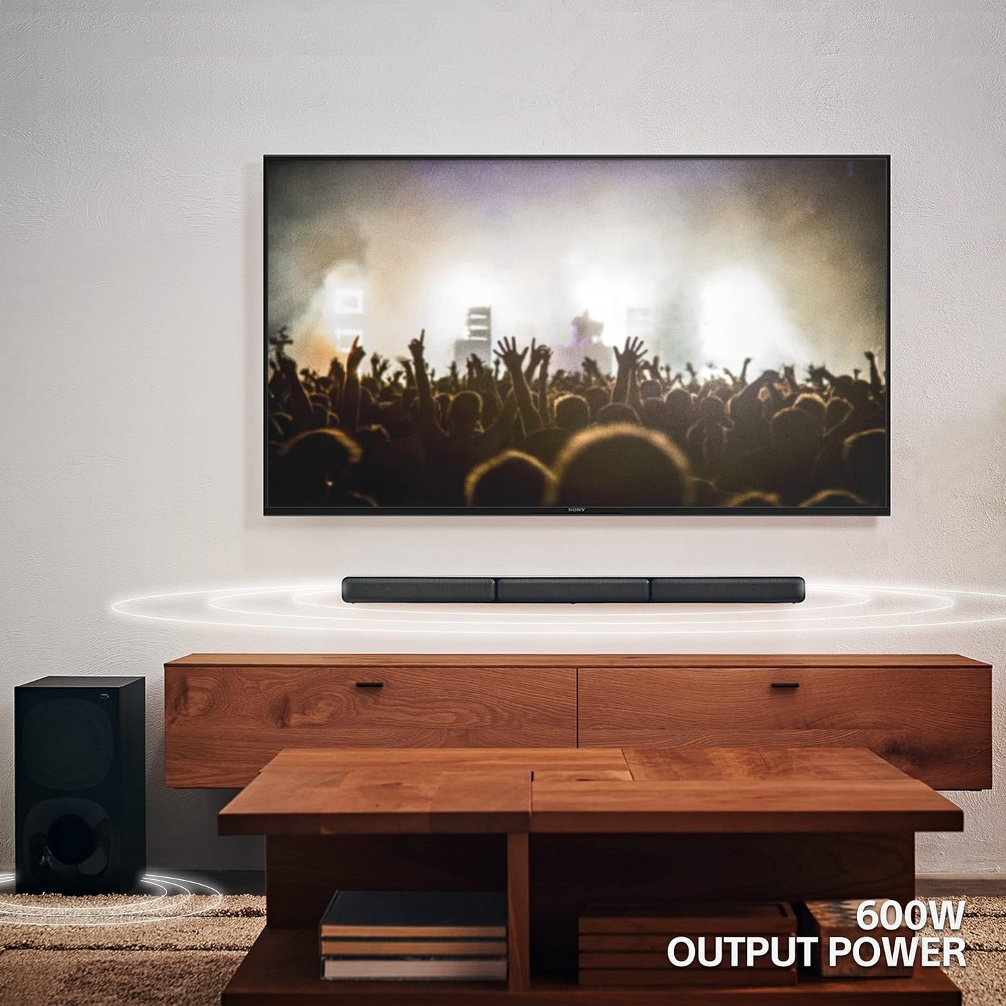 Sony HT-S40R 5.1ch Home Theater Soundbar System, Optical, HDMI