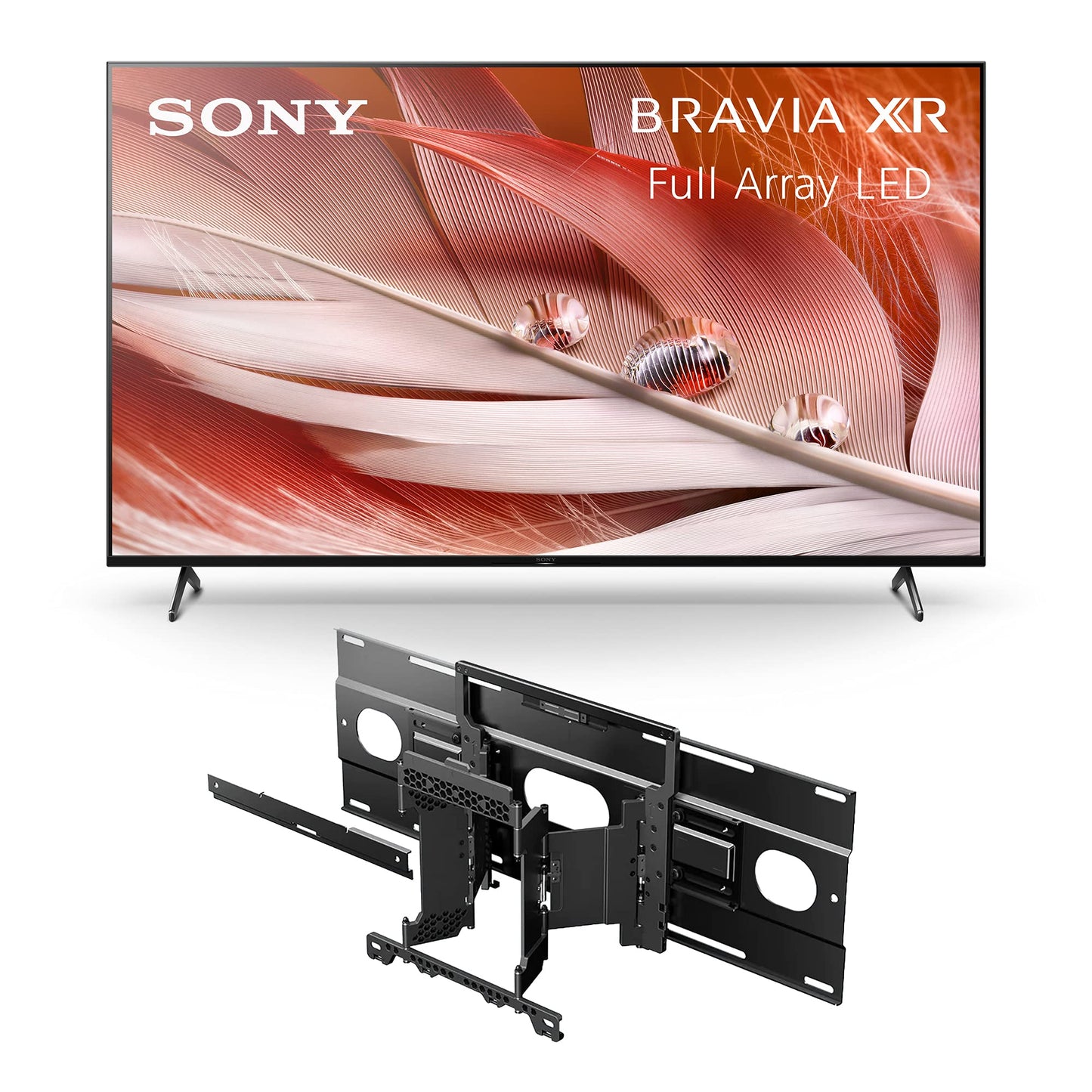 Sony X90J 55 Inch TV: BRAVIA XR Full Array LED 4K Ultra HD Smart Google TV with Dolby Vision HDR XR55X90J- 2021 Model & HT-G700: 3.1CH Dolby Atmos/DTS:X Soundbar
