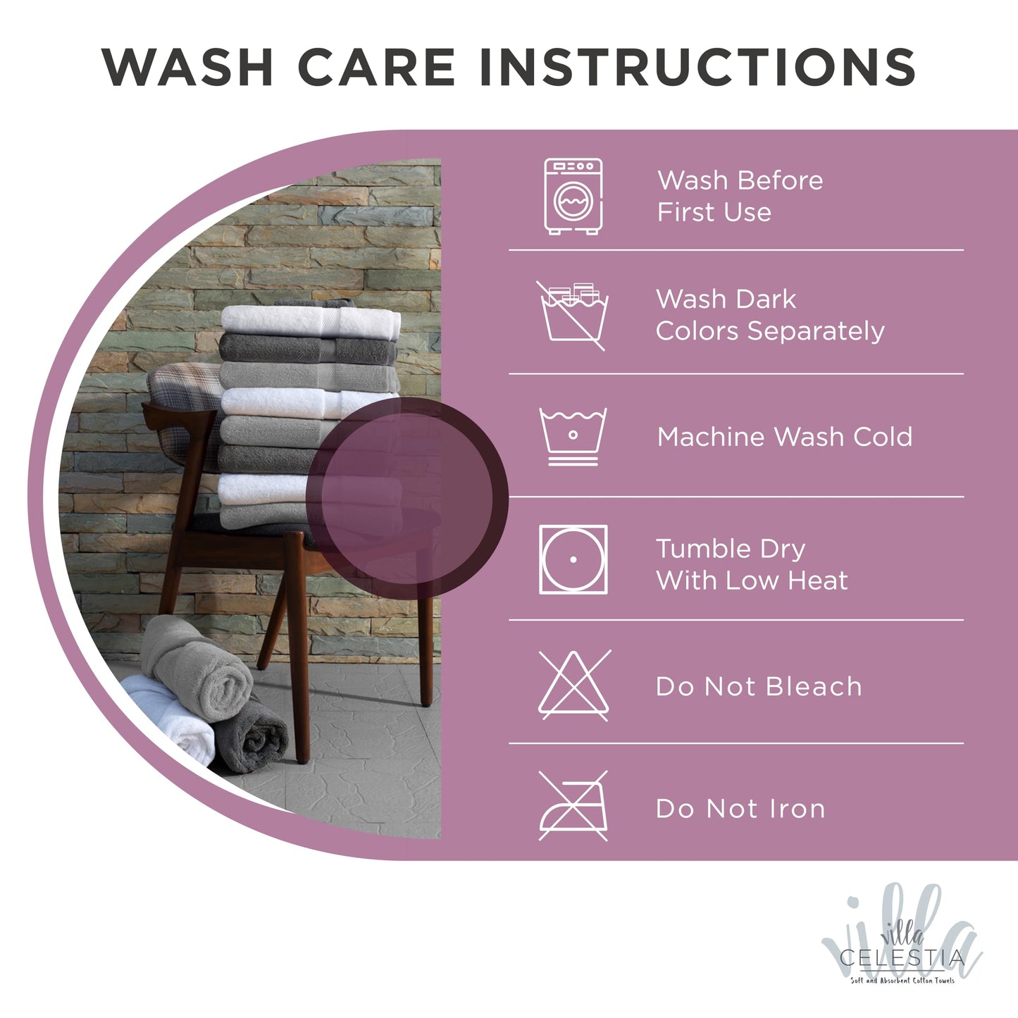 600 GSM 100% Cotton Bath Towels, Grey, Set of 4, Highly Absorbent, Plush, Soft, Quick Dry, 4 Pieces Combed Cotton Luxury Towels for Hotels, Spa, Salon, Bathroom, Dorm, Pack of 4