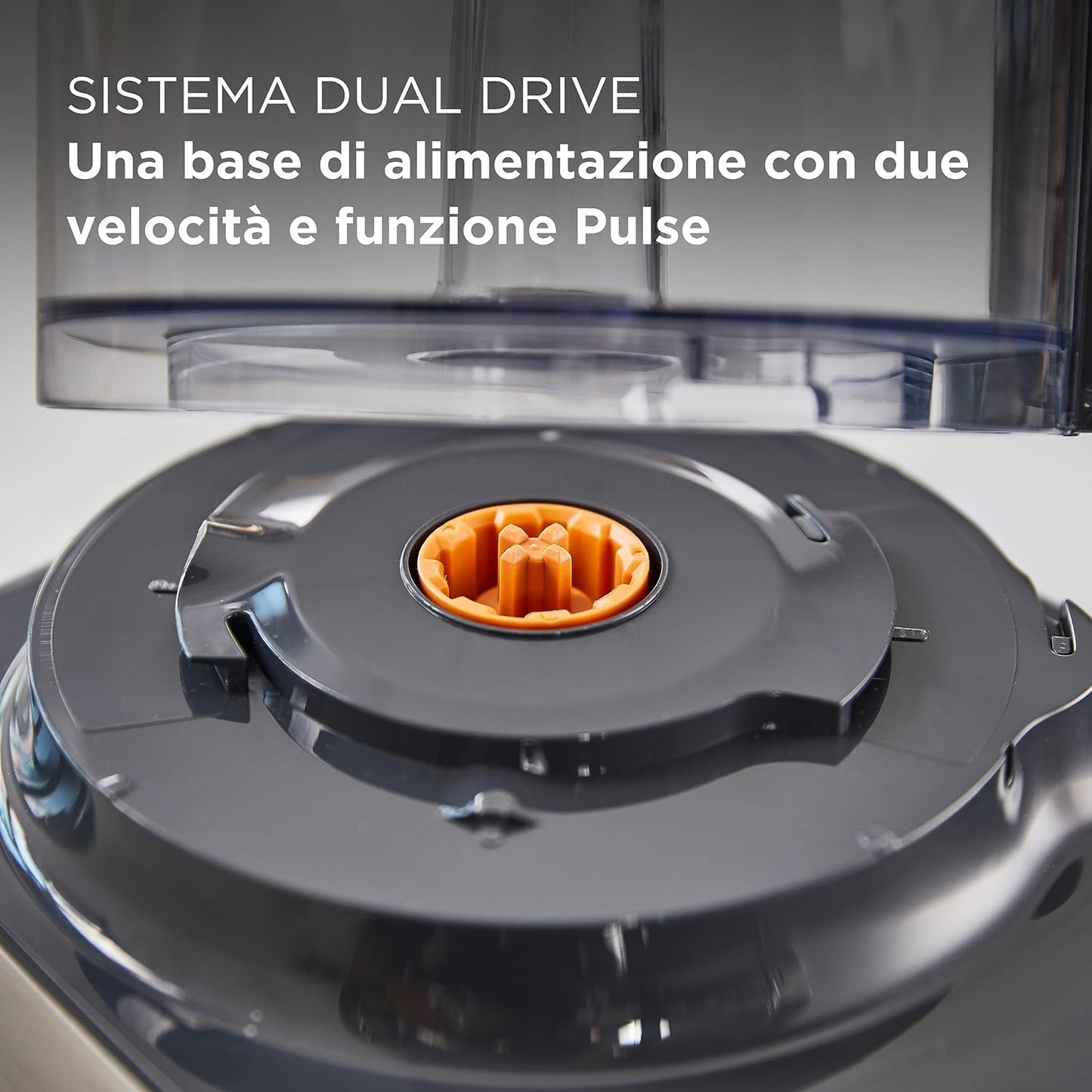 Kenwood Food Processor 1000W Multi-Functional With 3 Stainless Steel Disks, Glass Blender, Chopper Bowl, Grinder Mill, Juicer Extractror, Dual Metal Whisk, Dough Maker, Citrus Juicer Fdm788Ba Silver