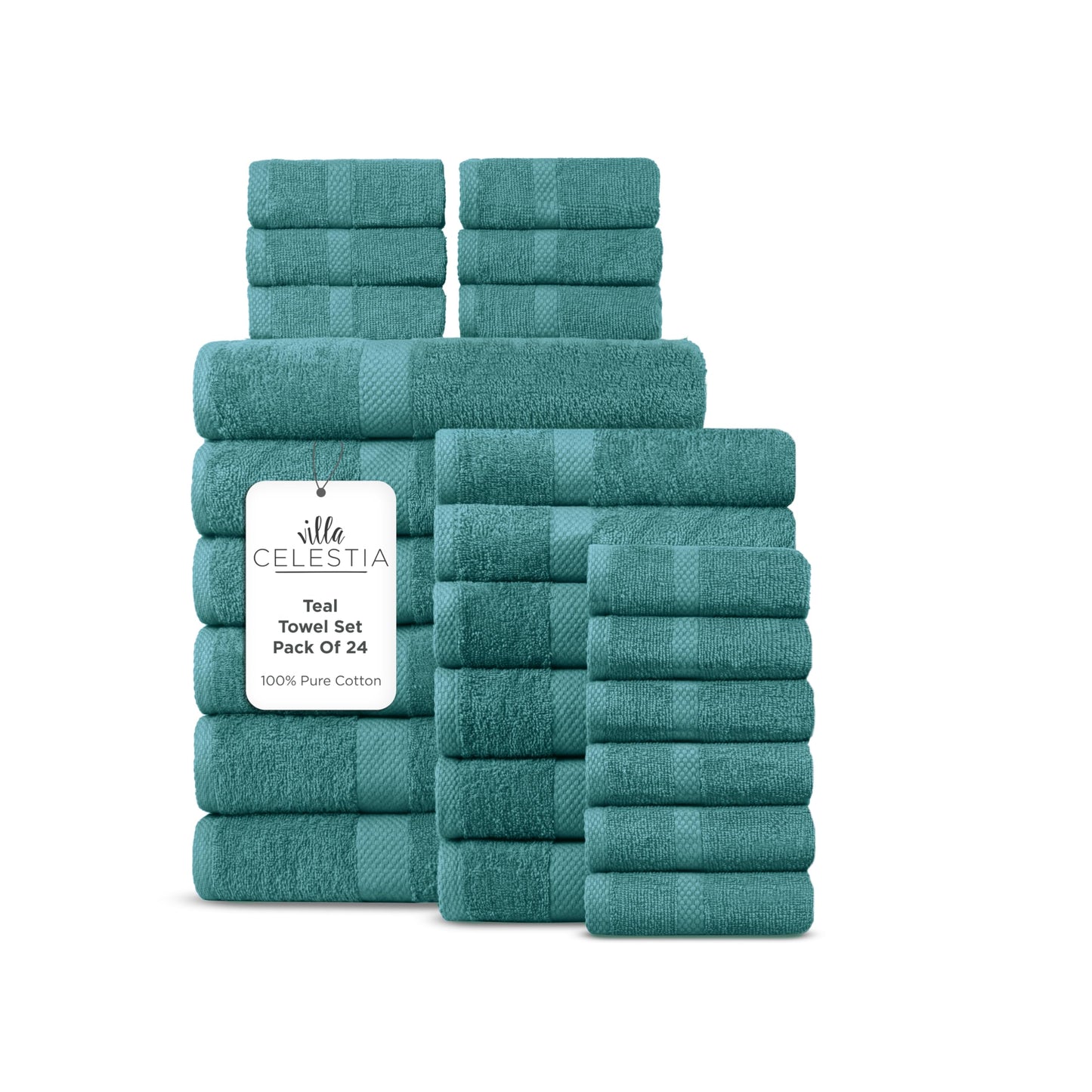 600 GSM 100% Cotton Bath Towels, Grey, Set of 4, Highly Absorbent, Plush, Soft, Quick Dry, 4 Pieces Combed Cotton Luxury Towels for Hotels, Spa, Salon, Bathroom, Dorm, Pack of 4