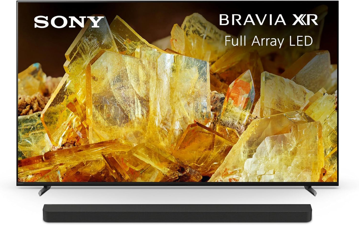 Sony 75 Inch 4K Ultra HD TV X90L Series: BRAVIA XR Full Array LED Smart Google TV with Dolby Vision HDR and Exclusive Features for The Playstation® 5 XR75X90L- Latest Model,Black