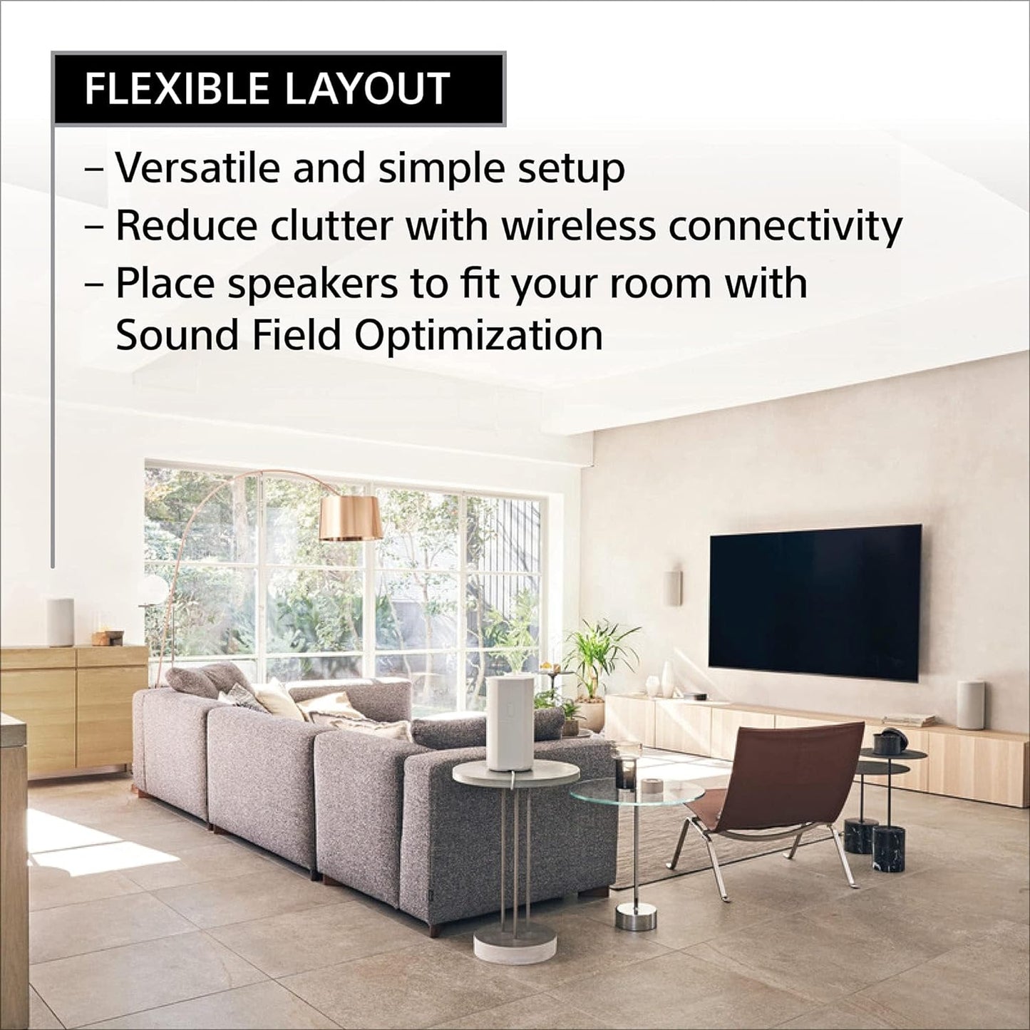 Sony HT-A3000 3.1ch Dolby Atmos Soundbar Surround Sound Home Theater with DTS:X Works with Google Assistant