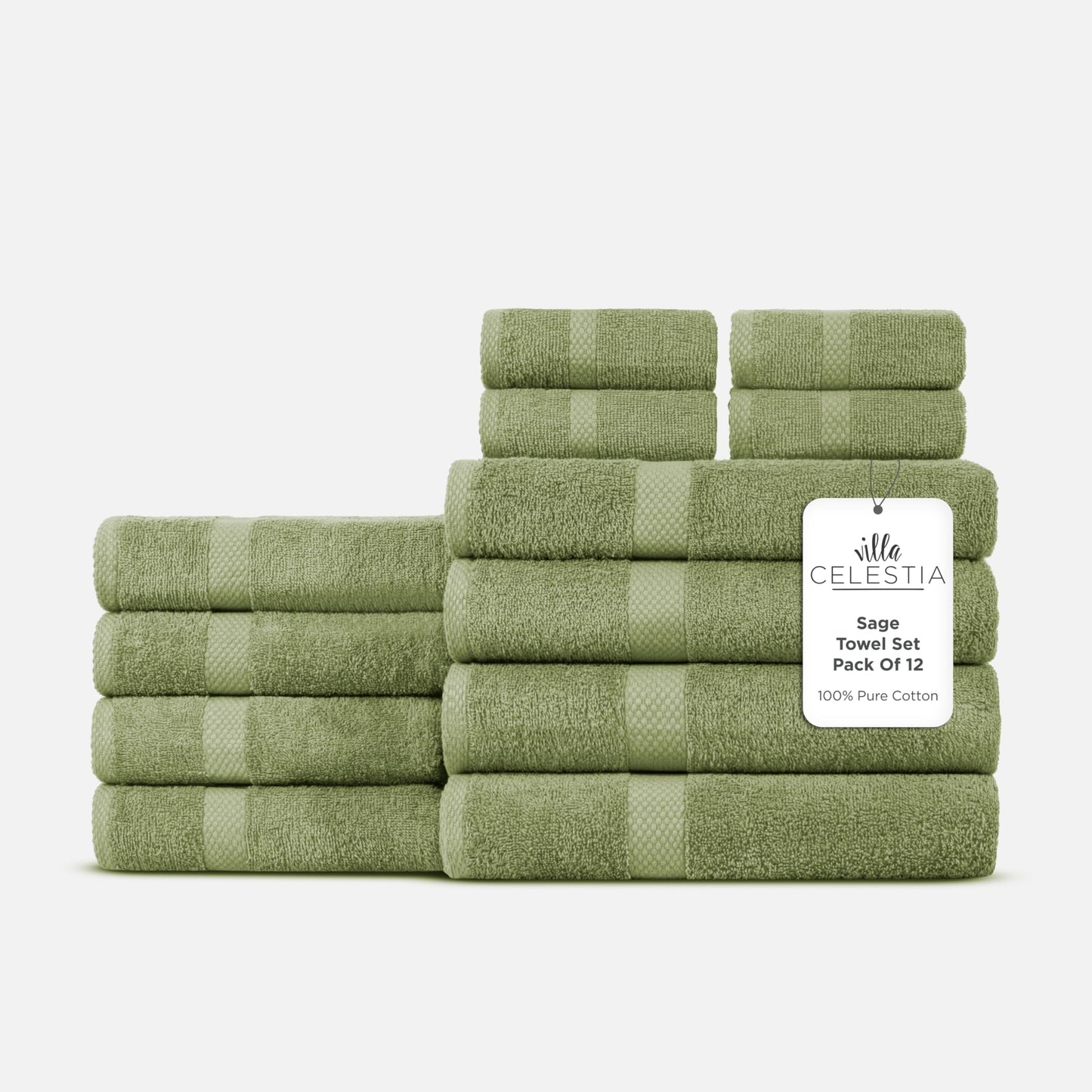 600 GSM 100% Cotton Bath Towels, Grey, Set of 4, Highly Absorbent, Plush, Soft, Quick Dry, 4 Pieces Combed Cotton Luxury Towels for Hotels, Spa, Salon, Bathroom, Dorm, Pack of 4