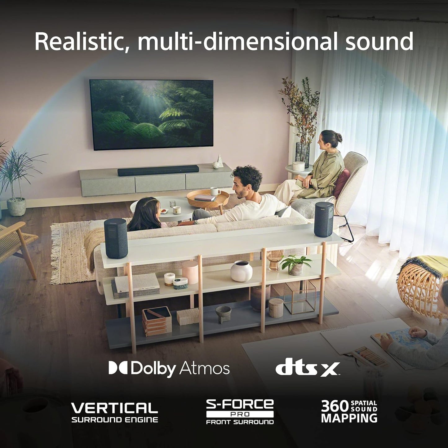 Sony 75 Inch 4K Ultra HD TV X90L Series: BRAVIA XR Full Array LED Smart Google TV with Dolby Vision HDR and Exclusive Features for The Playstation® 5 XR75X90L- Latest Model,Black