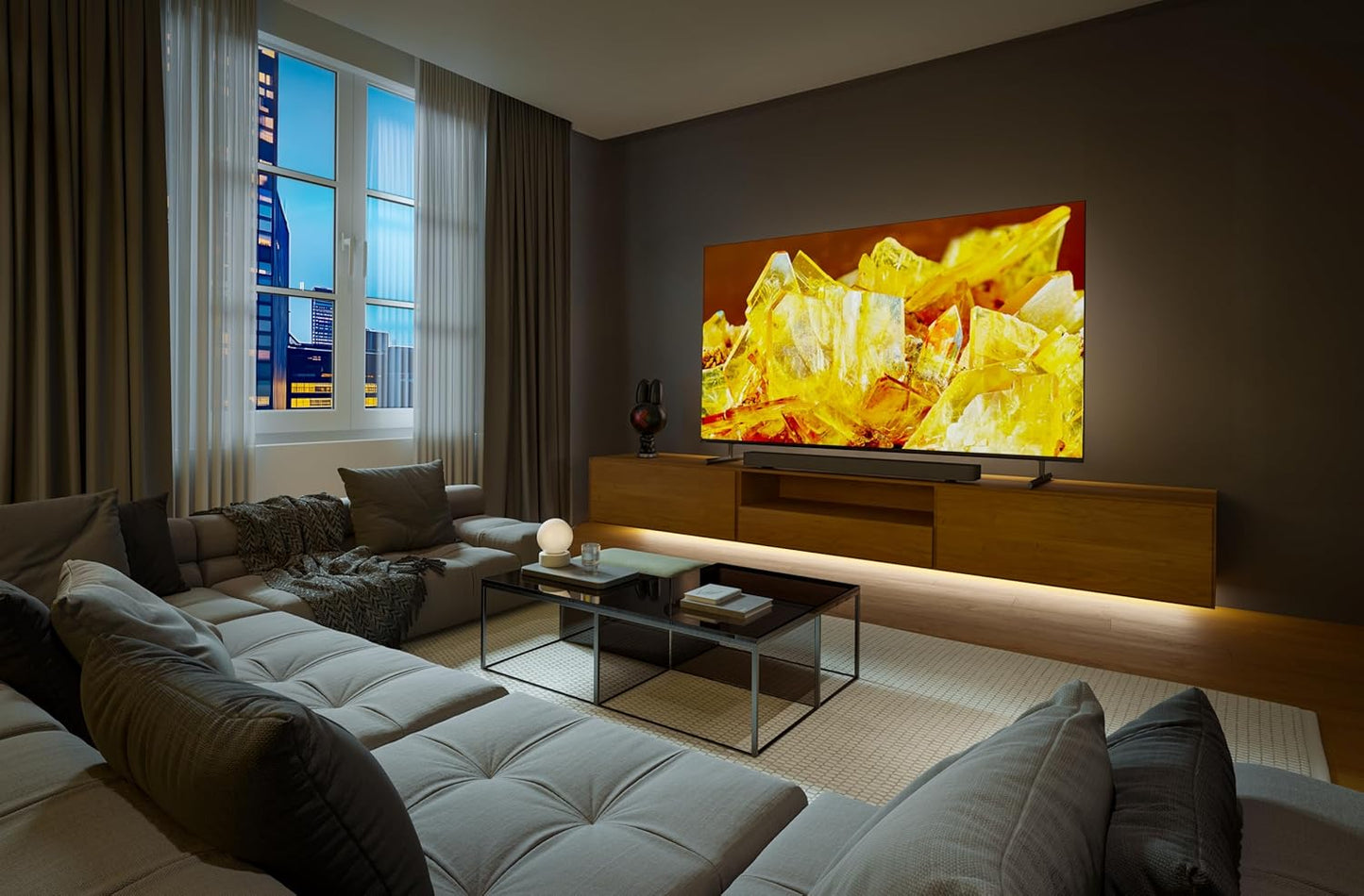 Sony 75 Inch 4K Ultra HD TV X90L Series: BRAVIA XR Full Array LED Smart Google TV with Dolby Vision HDR and Exclusive Features for The Playstation® 5 XR75X90L- Latest Model,Black