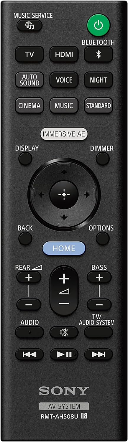 Sony HT-A3000 3.1ch Dolby Atmos Soundbar Surround Sound Home Theater with DTS:X Works with Google Assistant