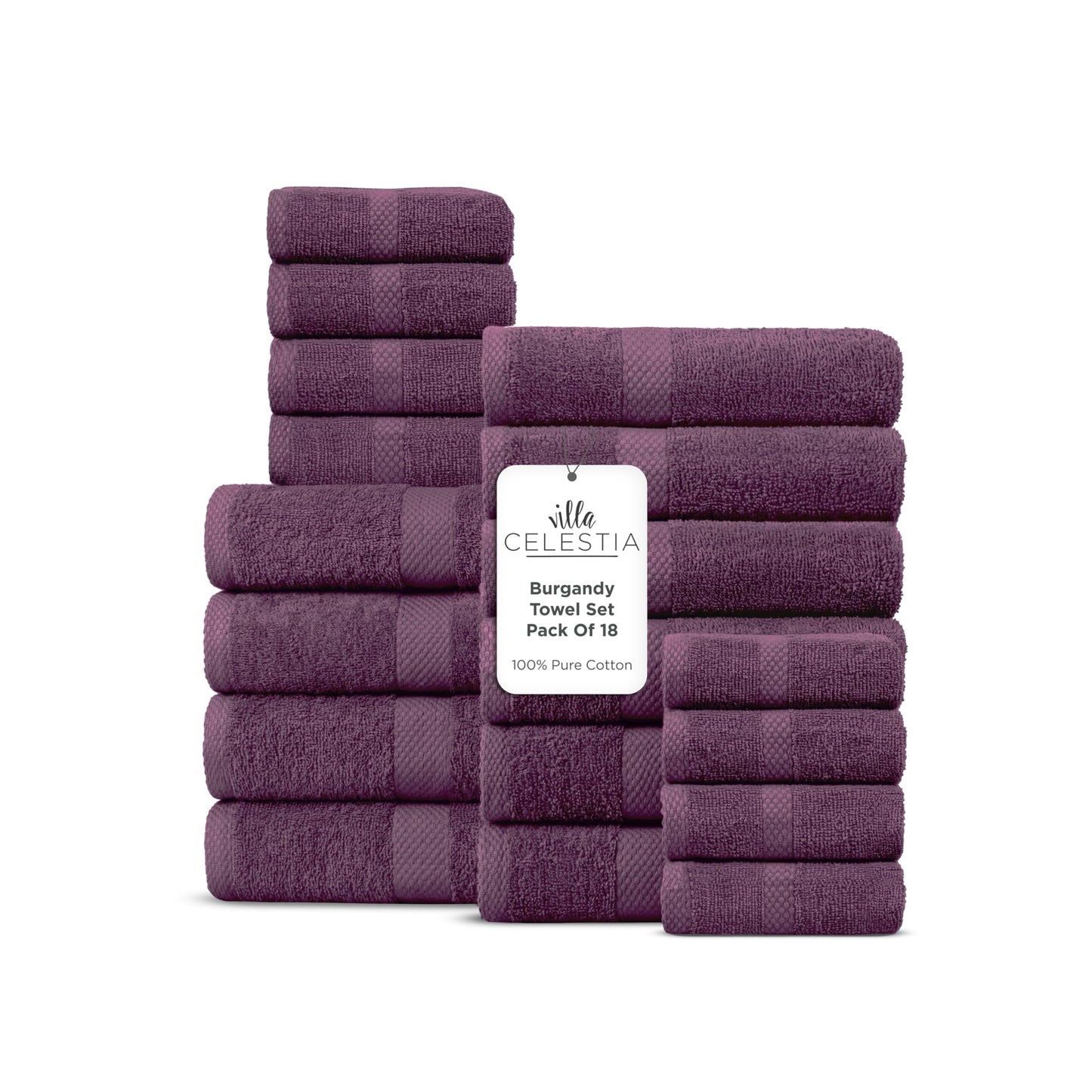 600 GSM 100% Cotton Bath Towels, Grey, Set of 4, Highly Absorbent, Plush, Soft, Quick Dry, 4 Pieces Combed Cotton Luxury Towels for Hotels, Spa, Salon, Bathroom, Dorm, Pack of 4
