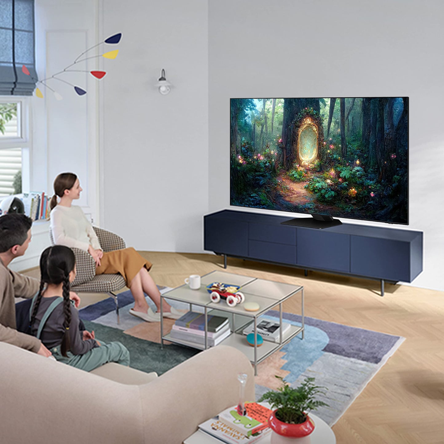 Samsung 55 Inch TV Neo QLED Neural Quantum Processor 4K - QA55QN85CAUXZN (2023 Model)