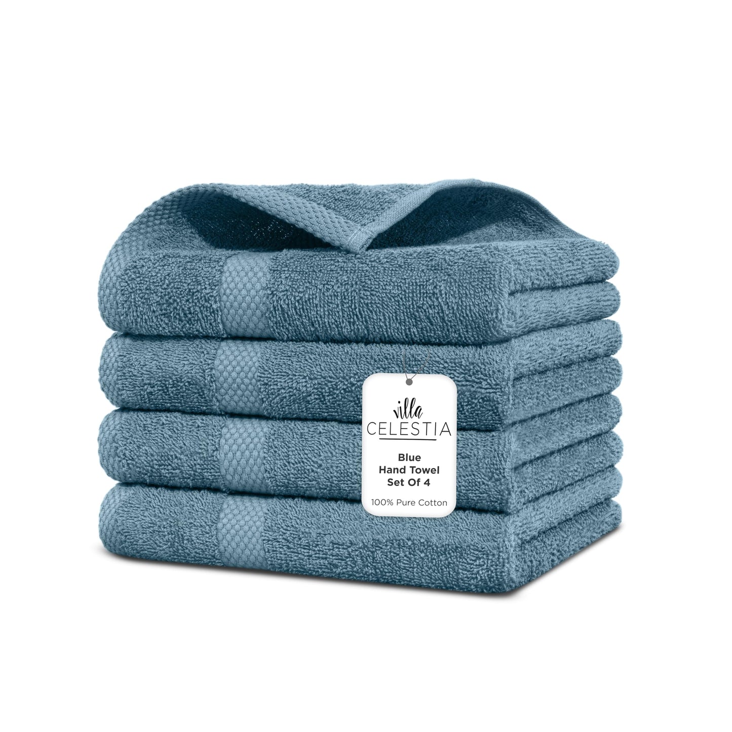 600 GSM 100% Cotton Bath Towels, Grey, Set of 4, Highly Absorbent, Plush, Soft, Quick Dry, 4 Pieces Combed Cotton Luxury Towels for Hotels, Spa, Salon, Bathroom, Dorm, Pack of 4
