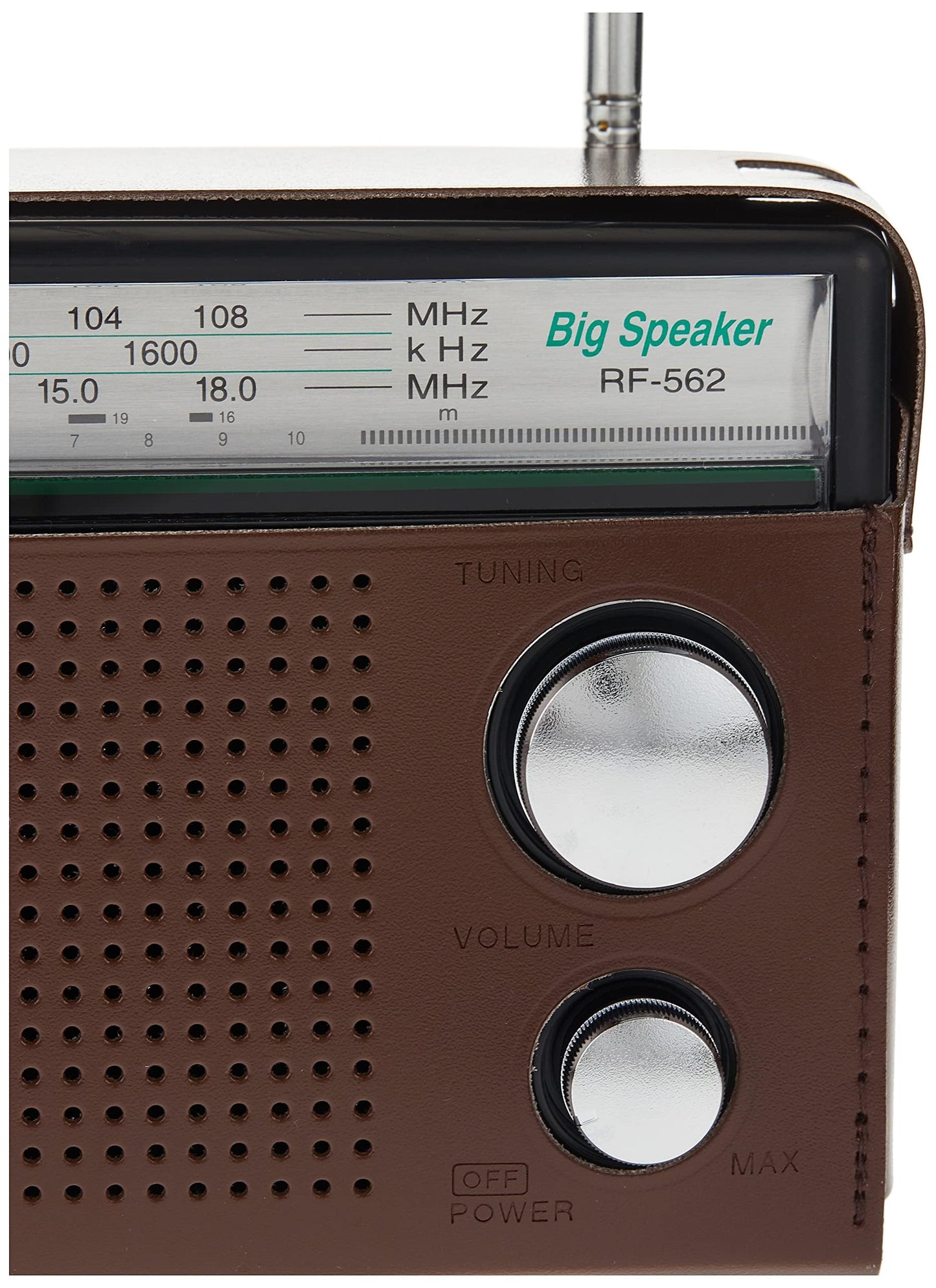 Panasonic 3 Band Portable Radio (Model: Rf-562Dgc1-K), Brown