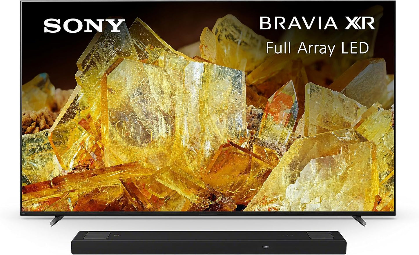 Sony 75 Inch 4K Ultra HD TV X90L Series: BRAVIA XR Full Array LED Smart Google TV with Dolby Vision HDR and Exclusive Features for The Playstation® 5 XR75X90L- Latest Model,Black