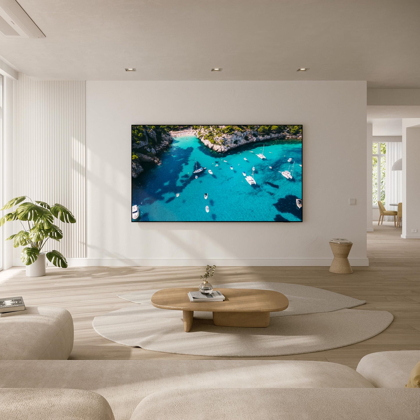 Samsung 55 Inch TV Neo QLED Neural Quantum Processor 4K - QA55QN85CAUXZN (2023 Model)