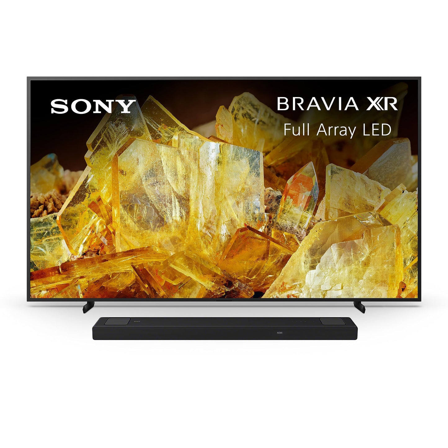Sony 75 Inch 4K Ultra HD TV X90L Series: BRAVIA XR Full Array LED Smart Google TV with Dolby Vision HDR and Exclusive Features for The Playstation® 5 XR75X90L- Latest Model,Black