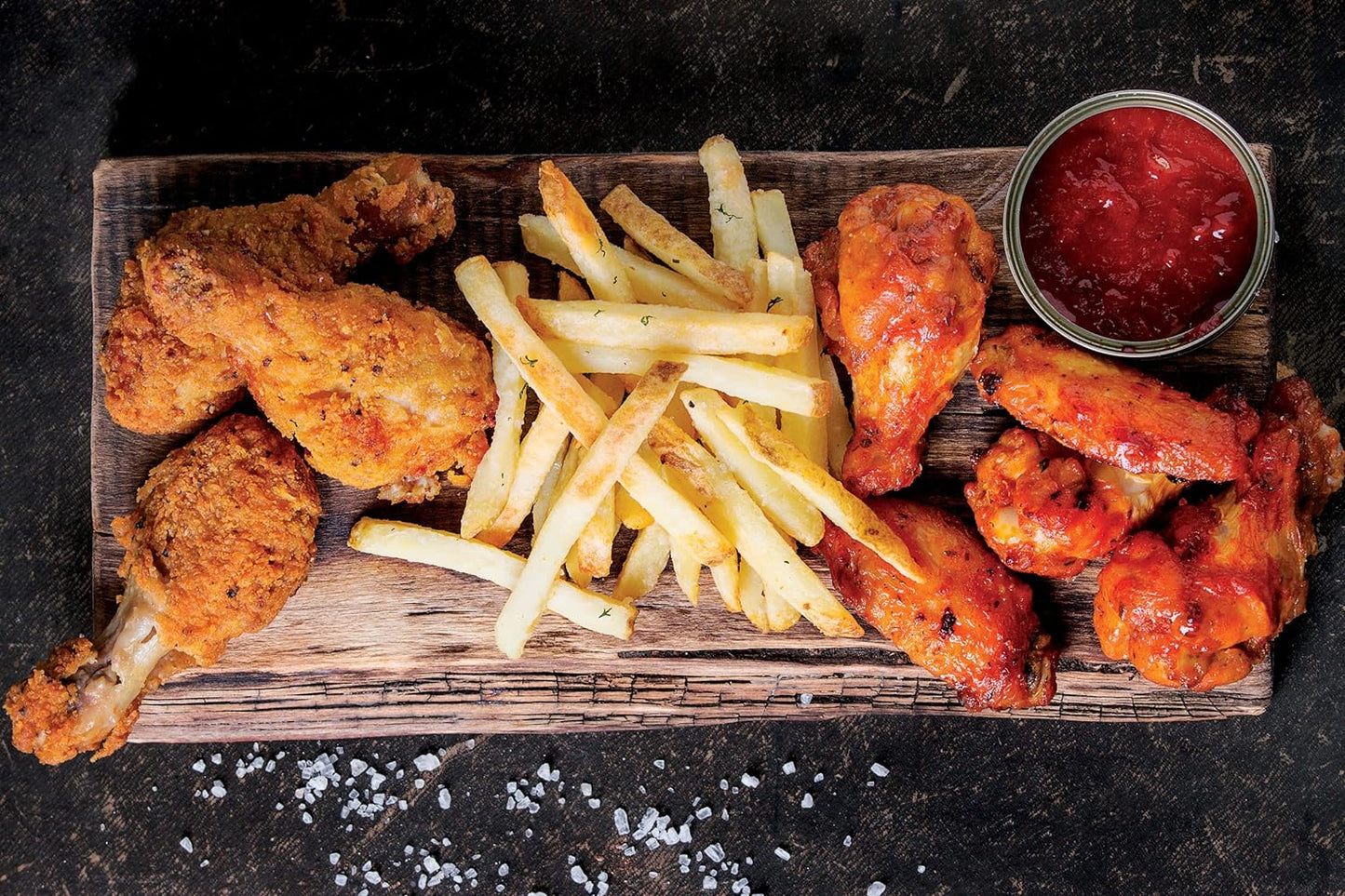 Kenwood Digital Air Fryer XXL 5.5L 2.4KG 1800W with Rapid Hot Air Circulation for Frying, Grilling, Broiling, Roasting, Baking and Toasting HFP50.000WH, White