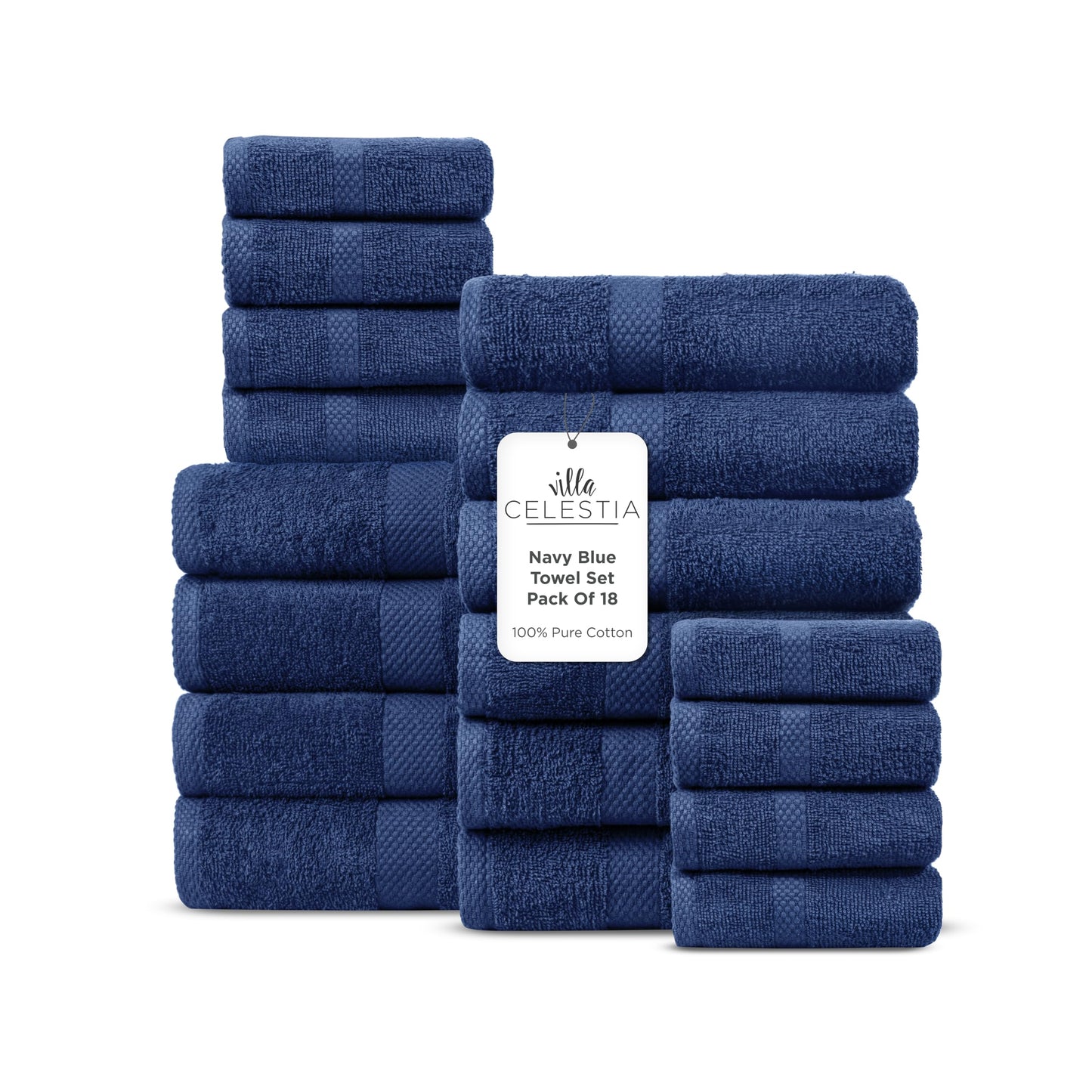 600 GSM 100% Cotton Bath Towels, Grey, Set of 4, Highly Absorbent, Plush, Soft, Quick Dry, 4 Pieces Combed Cotton Luxury Towels for Hotels, Spa, Salon, Bathroom, Dorm, Pack of 4