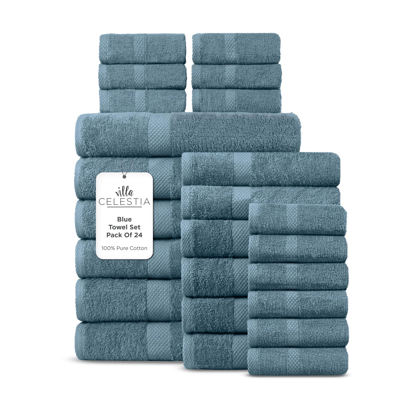 600 GSM 100% Cotton Bath Towels, Grey, Set of 4, Highly Absorbent, Plush, Soft, Quick Dry, 4 Pieces Combed Cotton Luxury Towels for Hotels, Spa, Salon, Bathroom, Dorm, Pack of 4
