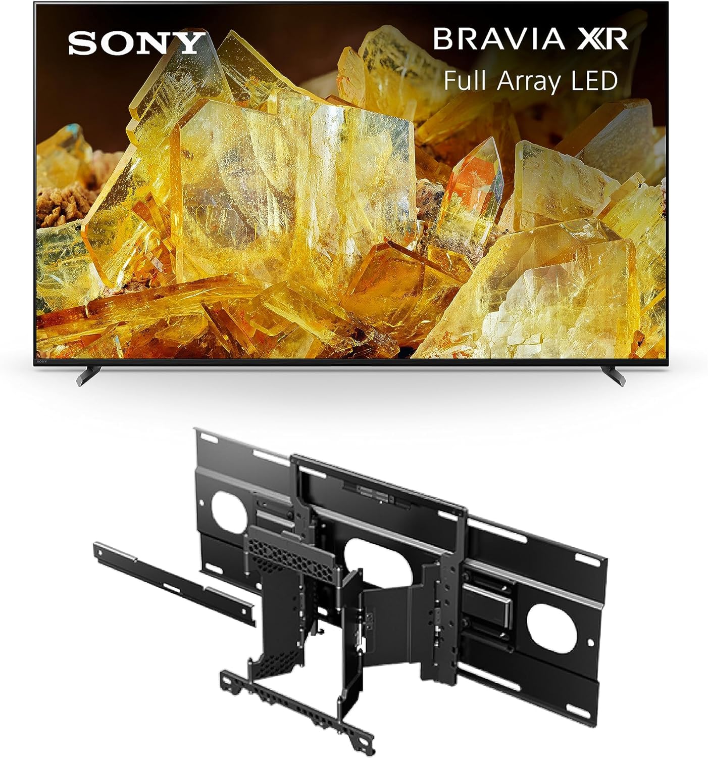 Sony 75 Inch 4K Ultra HD TV X90L Series: BRAVIA XR Full Array LED Smart Google TV with Dolby Vision HDR and Exclusive Features for The Playstation® 5 XR75X90L- Latest Model,Black
