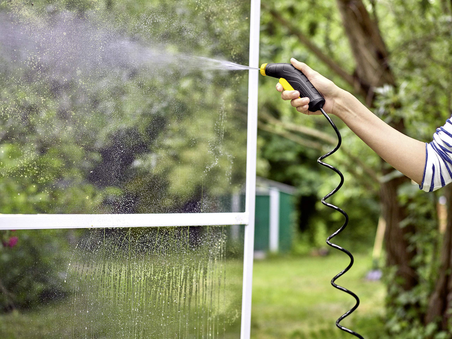 Karcher OC3 Portable Mobile Pressure Washer, 7L Capacity, Ideal For Outdoor & Car Cleaning, Rechargeable Battery, Multipurpose & Versatile, Yellow