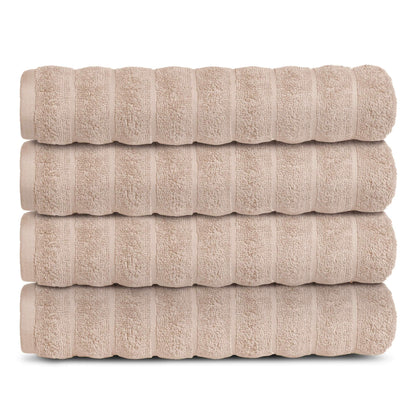 Lavish Touch 100% Cotton 650 GSM Bath Towels Pack of 4 - Kea Global