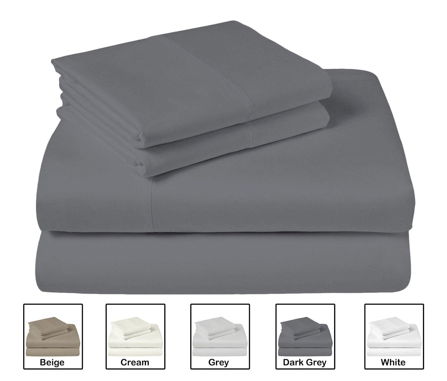 Lavish Touch Double Brushed Flannel 160 GSM Sheet Set - Kea Global