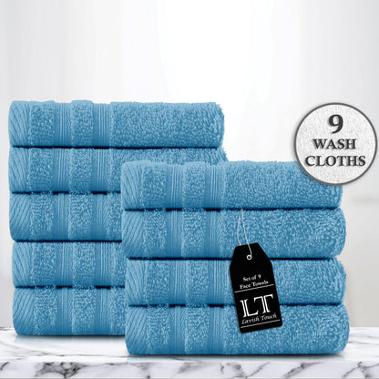 Lavish Touch 100% Cotton 500 GSM Aurelia Towel Set - Kea Global