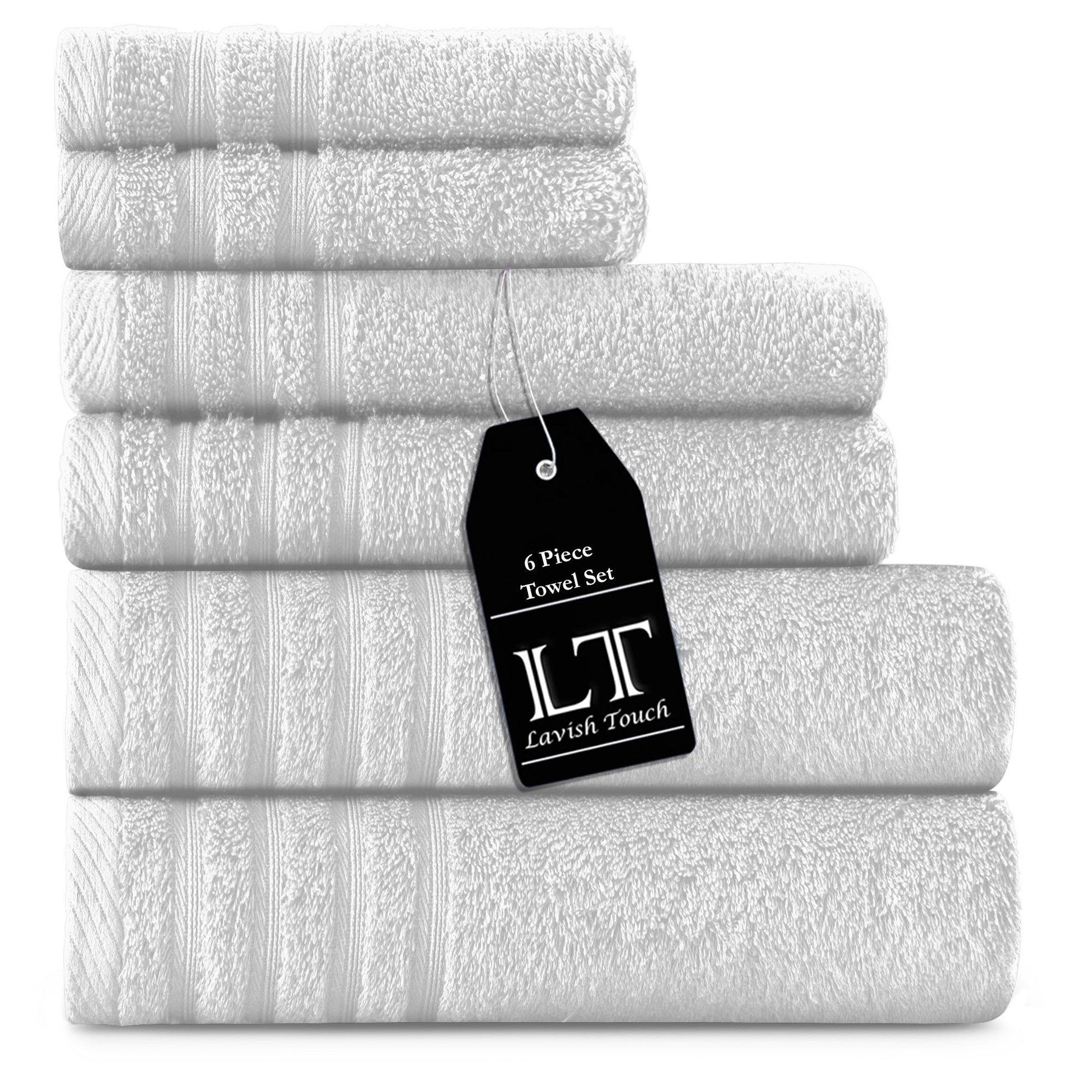 Lavish Touch 100% Cotton 500 GSM Aurelia Towel Set - Kea Global