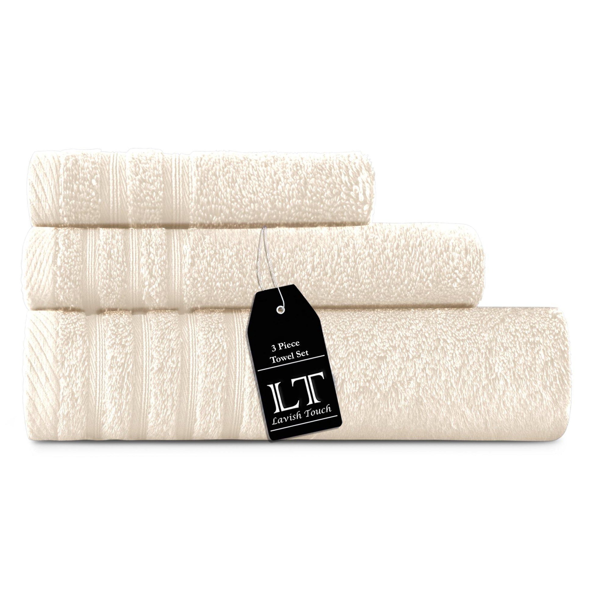 Lavish Touch 100% Cotton 500 GSM Aurelia Towel Set - Kea Global