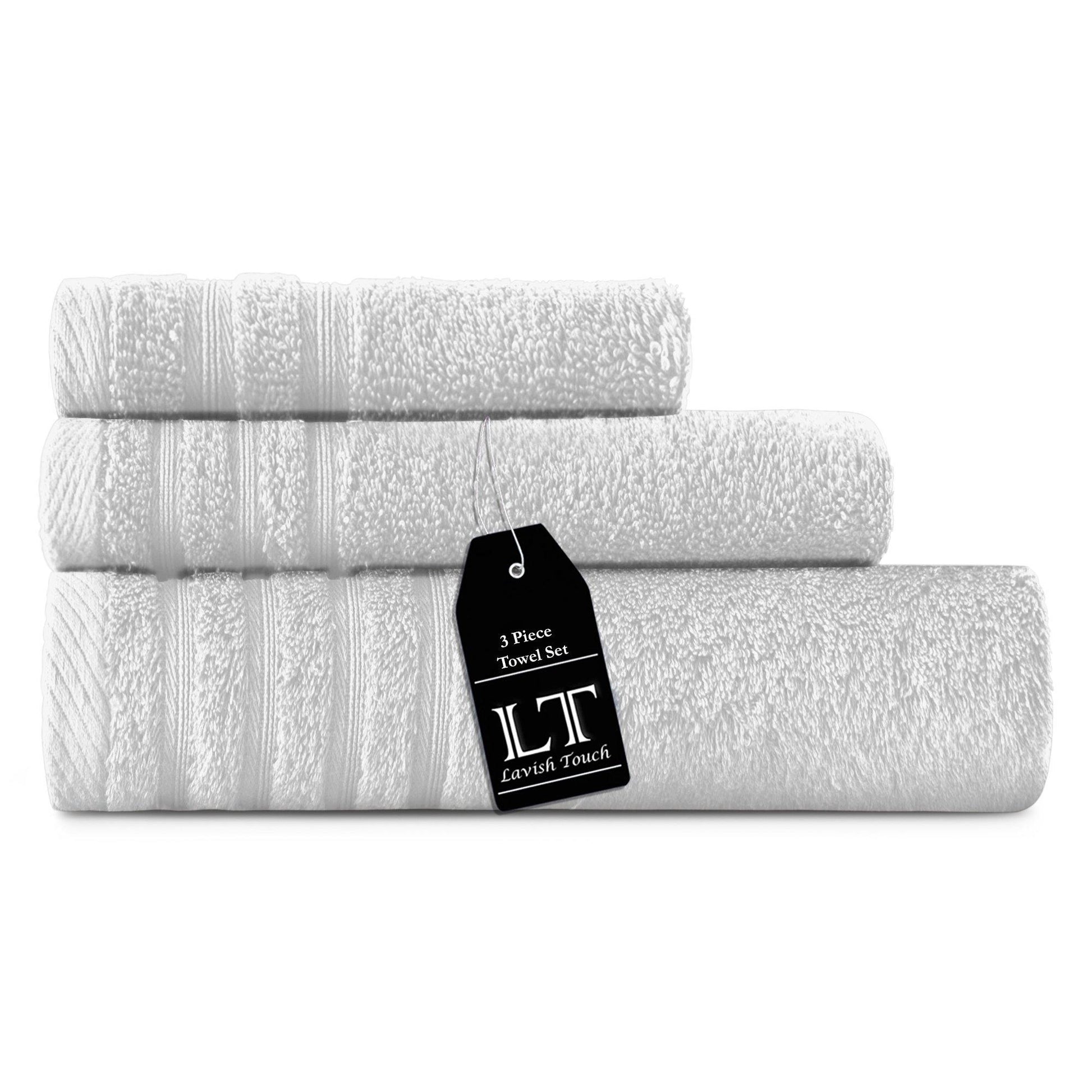 Lavish Touch 100% Cotton 500 GSM Aurelia Towel Set - Kea Global