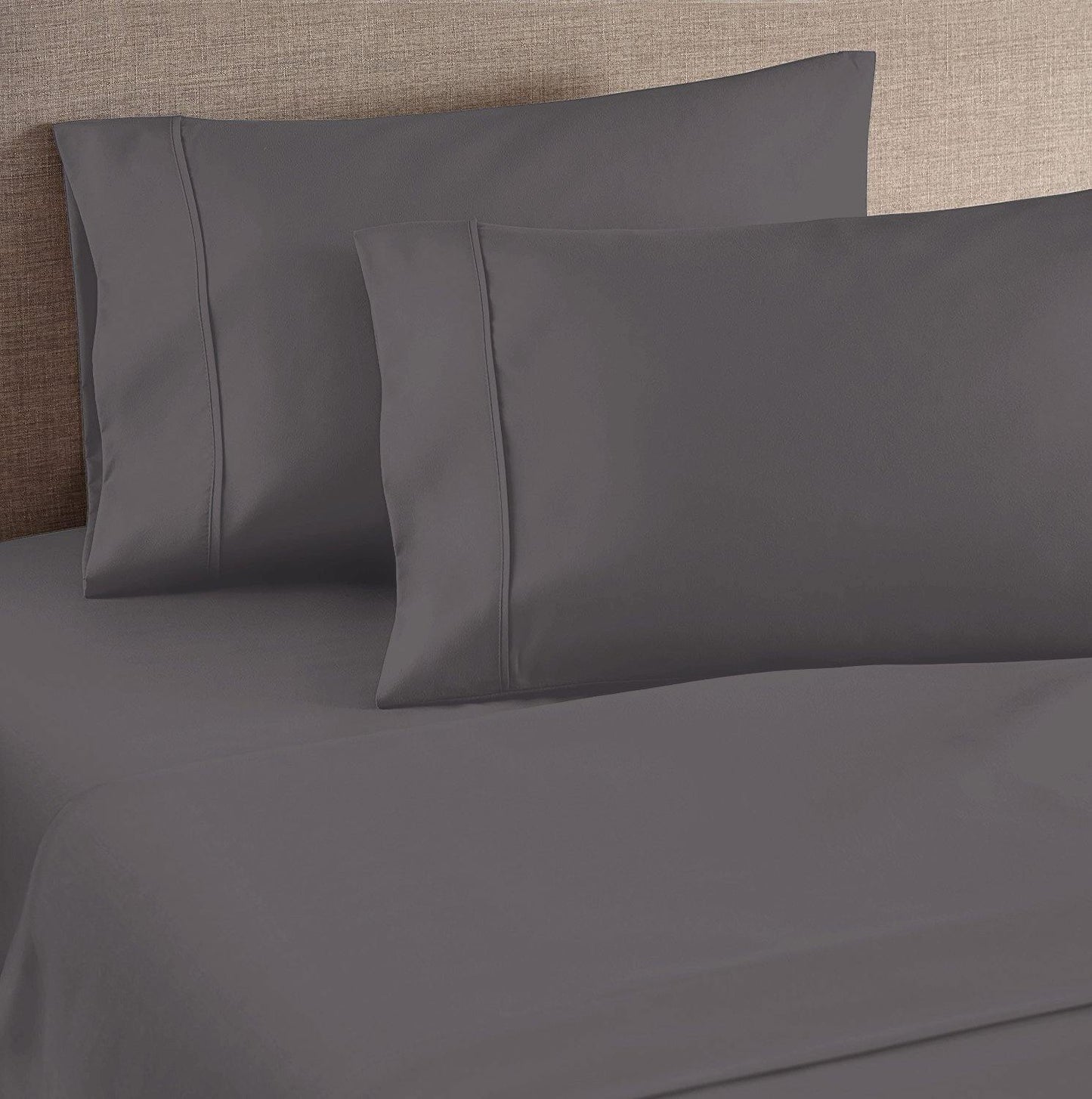 Lavish Touch Cotton Rich Tri Blend Easy Care Fitted Bed Sheet 1250 Tc - Kea Global