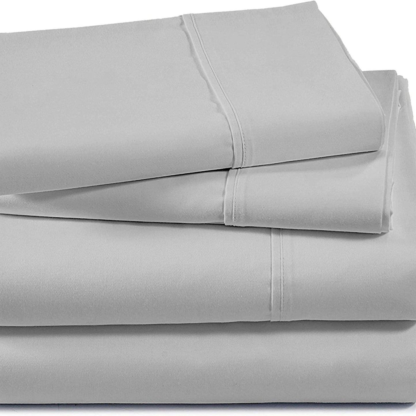 Lavish Touch Cotton Bamboo 500 Thread Count 4 Piece Sheet Set - Queen - Kea Global