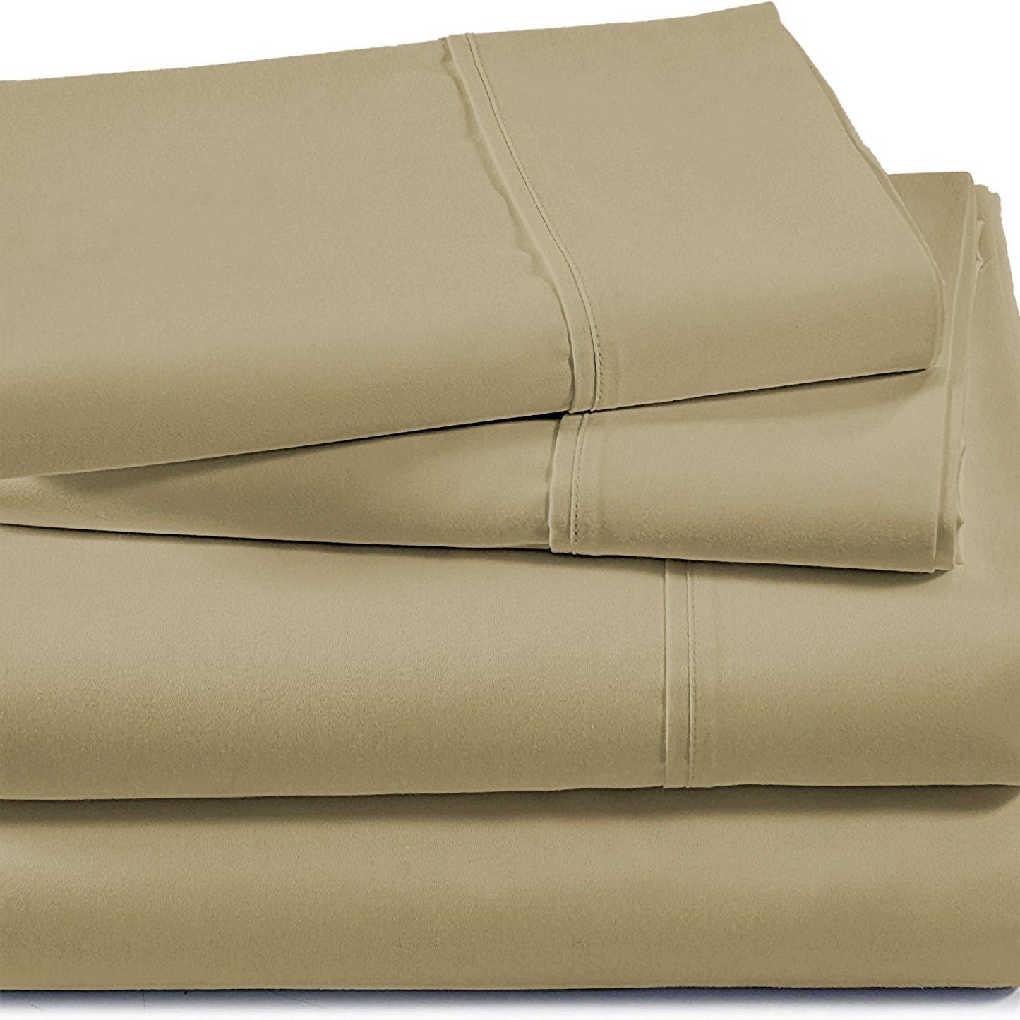 Lavish Touch Cotton Bamboo 500 Thread Count 4 Piece Sheet Set - Queen - Kea Global